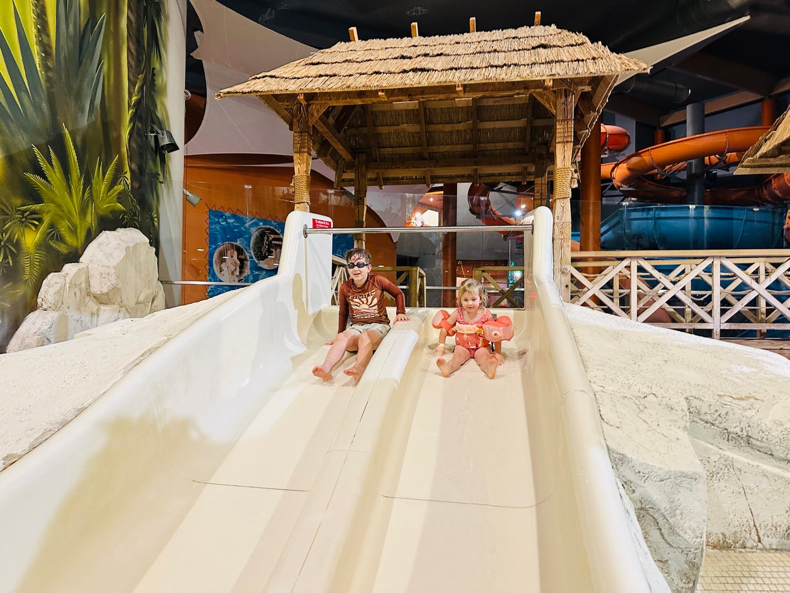 Aqua Park Druskininkai with children