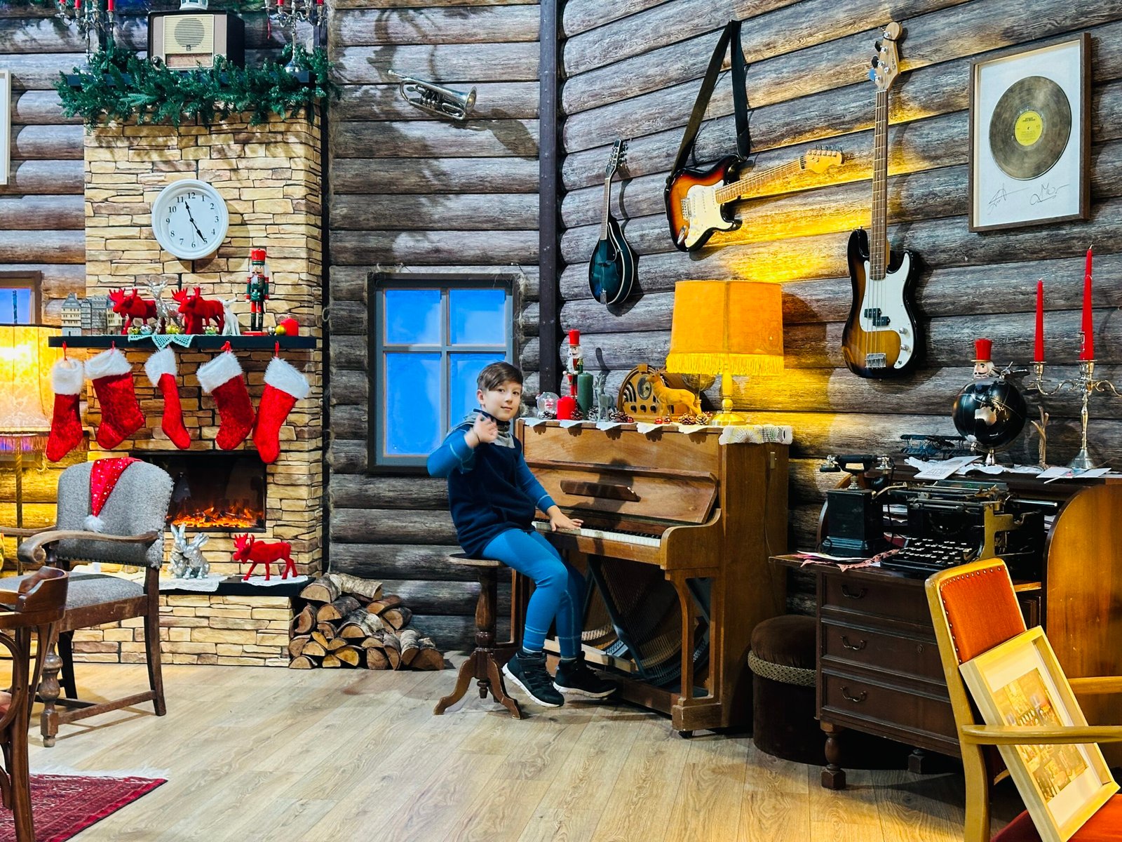 Free Santa Claus residence in Druskininkai