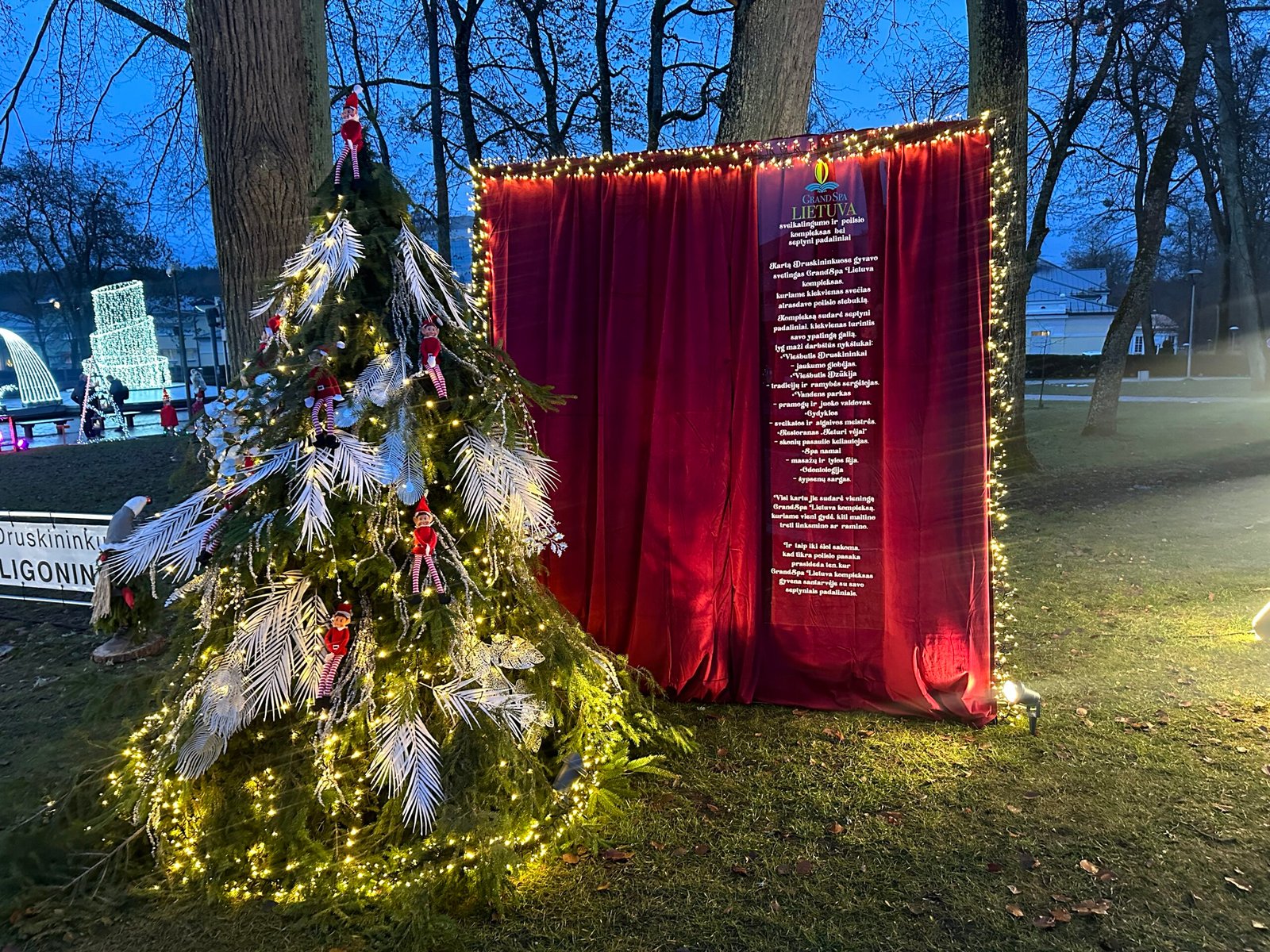Christmas in Druskininkai 2025: the best winter activities and must-visit places
