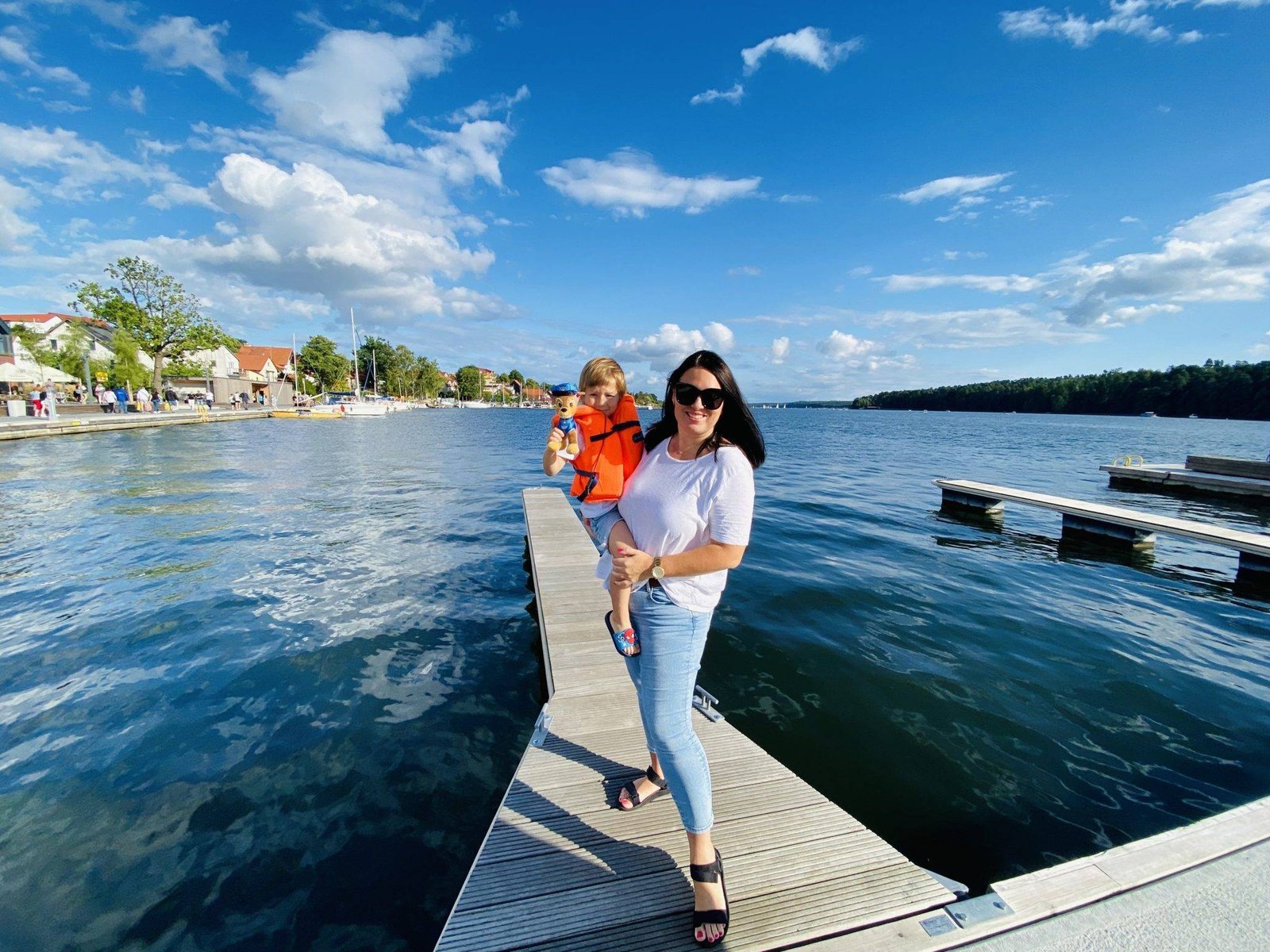 Mikołajki with children