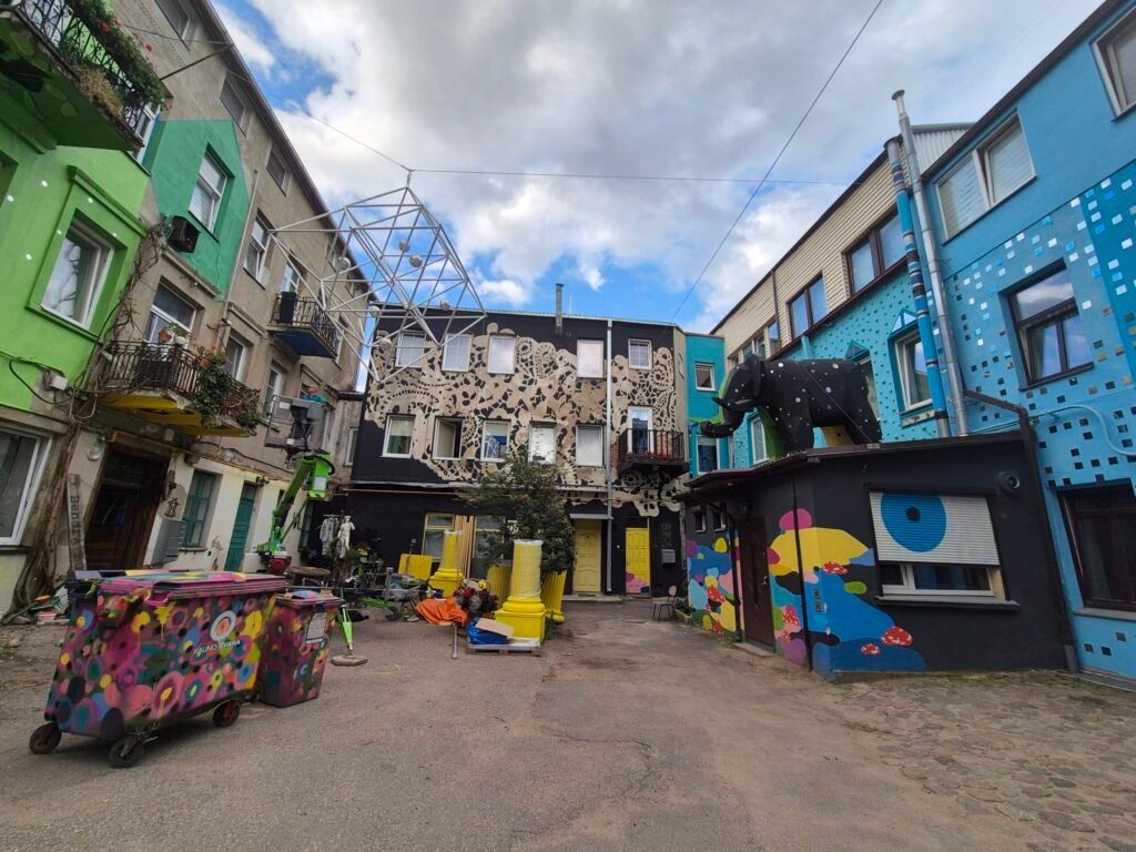 Courtyard Gallery in Kaunas: a unique and open street art space you must visit