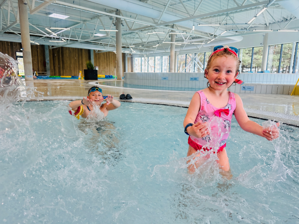 Kupiškis swimming pool with kids
