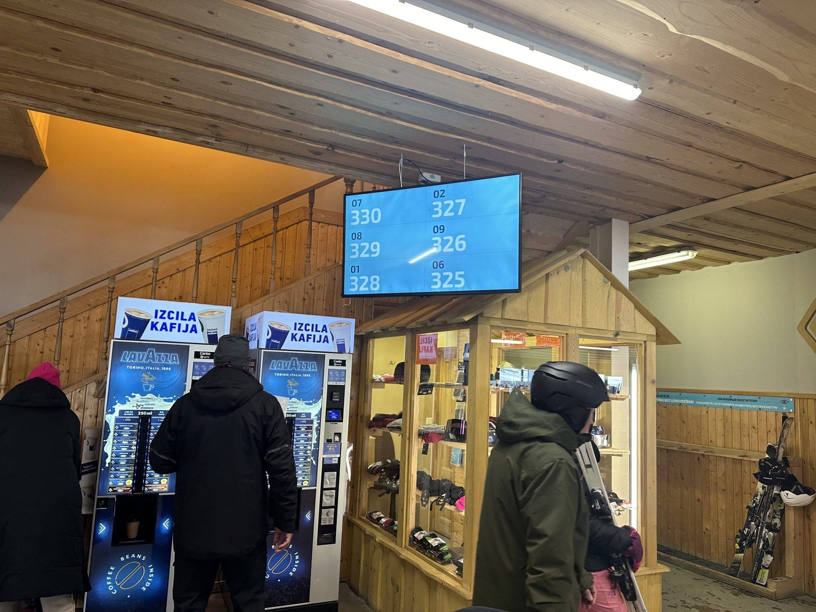 Skiing with children