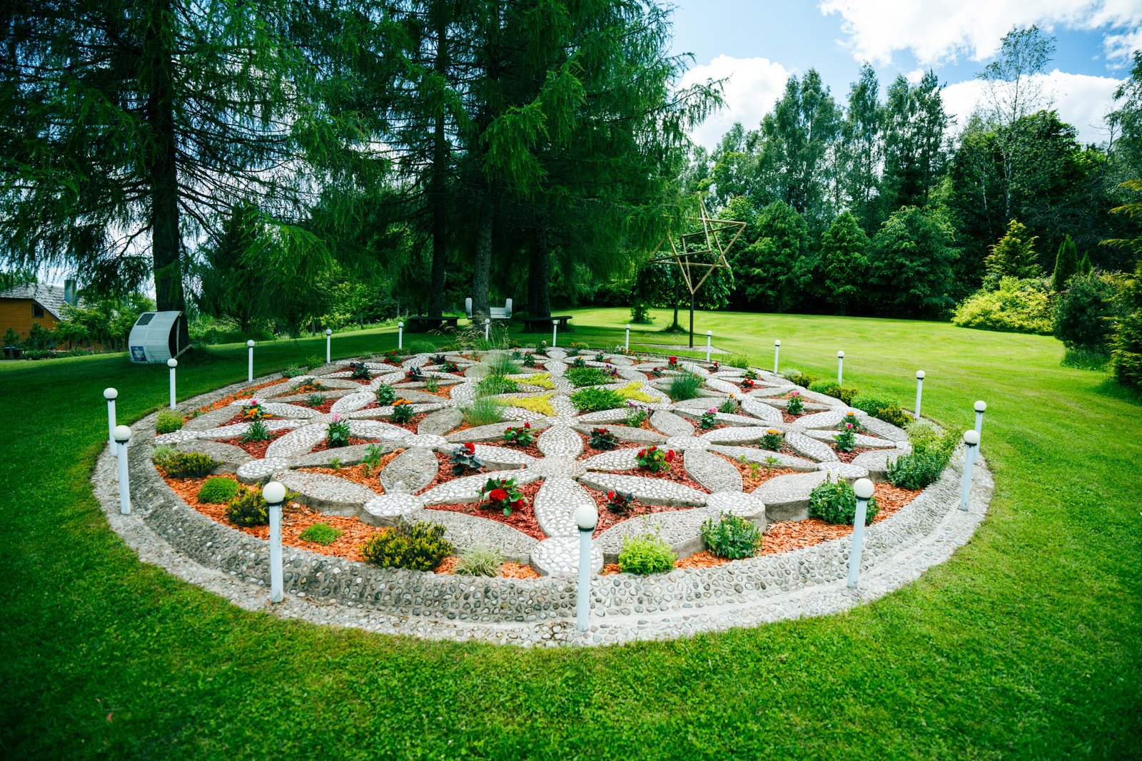 Labyrinths at the Energy Labyrinths and Geometric Figures Park