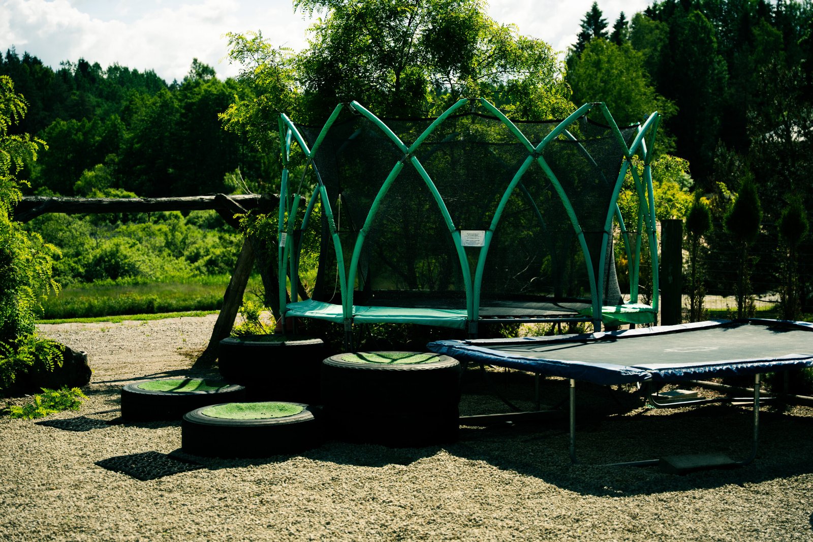 Energy Maze and Geometric Figure Park