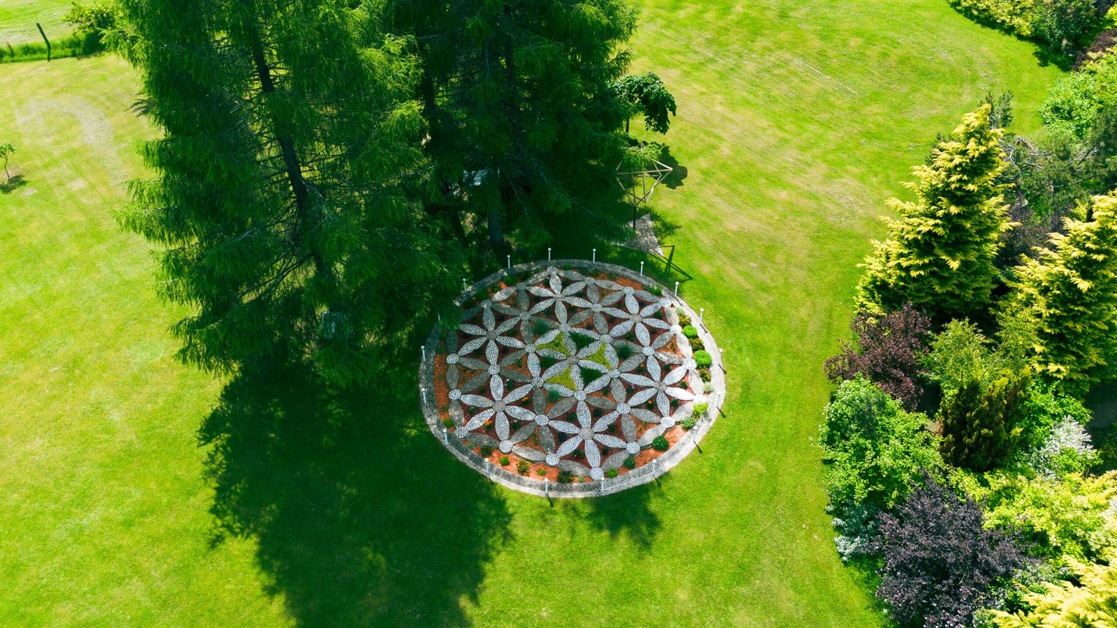 Labyrinths at the Energy Labyrinths and Geometric Figures Park
