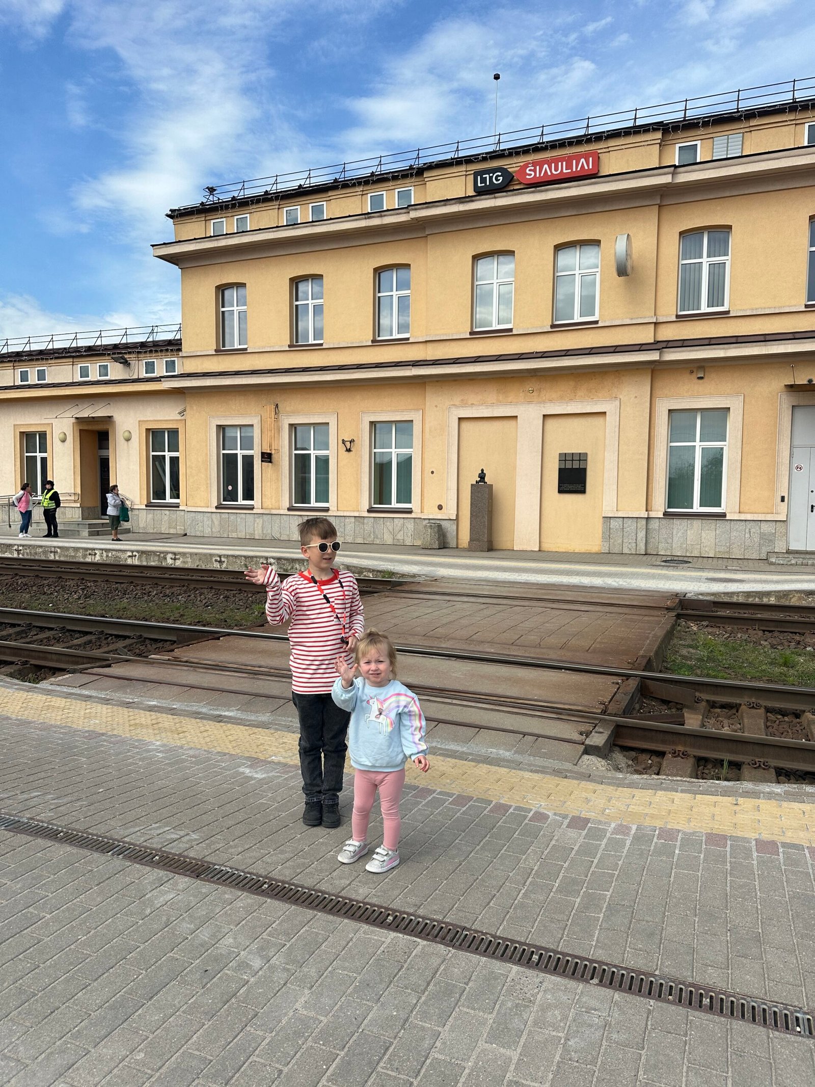 It is very convenient to arrive in Šiauliai by train