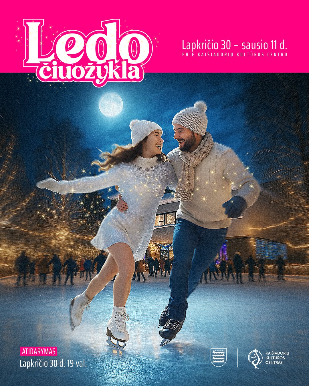 Ice rink in Kaišiadorys