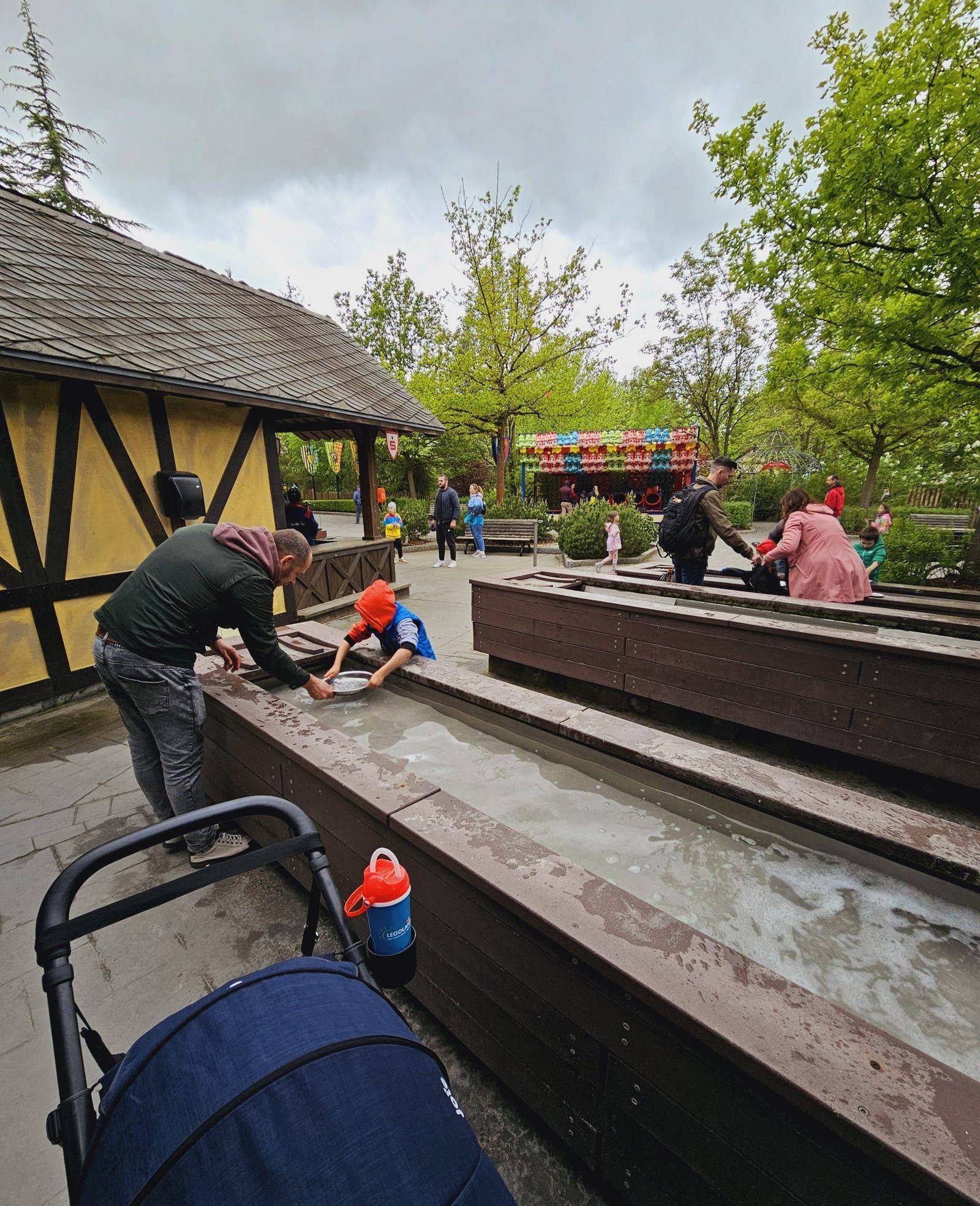 Gold panning in Legoland