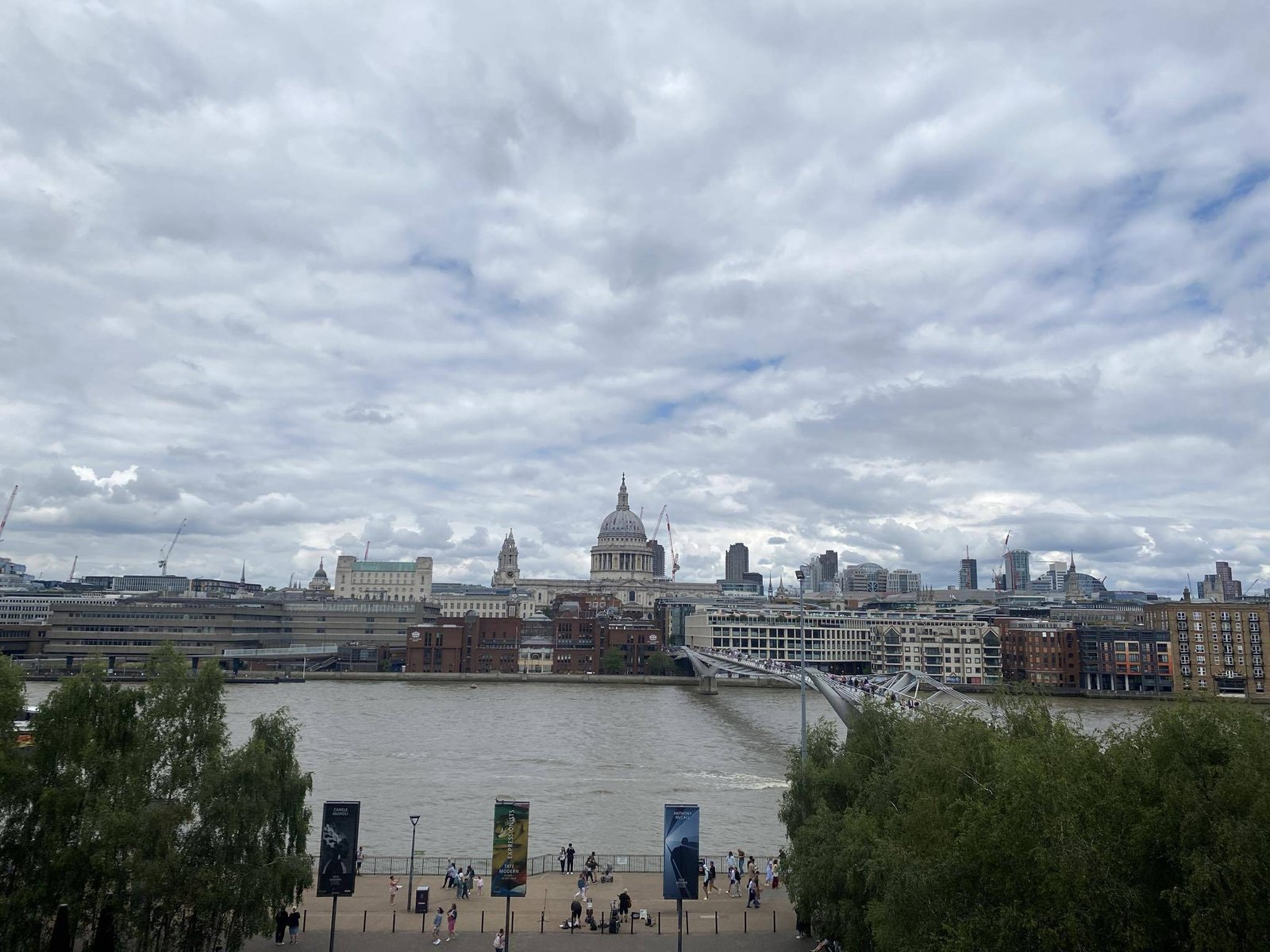 City panorama at the Tate Museum