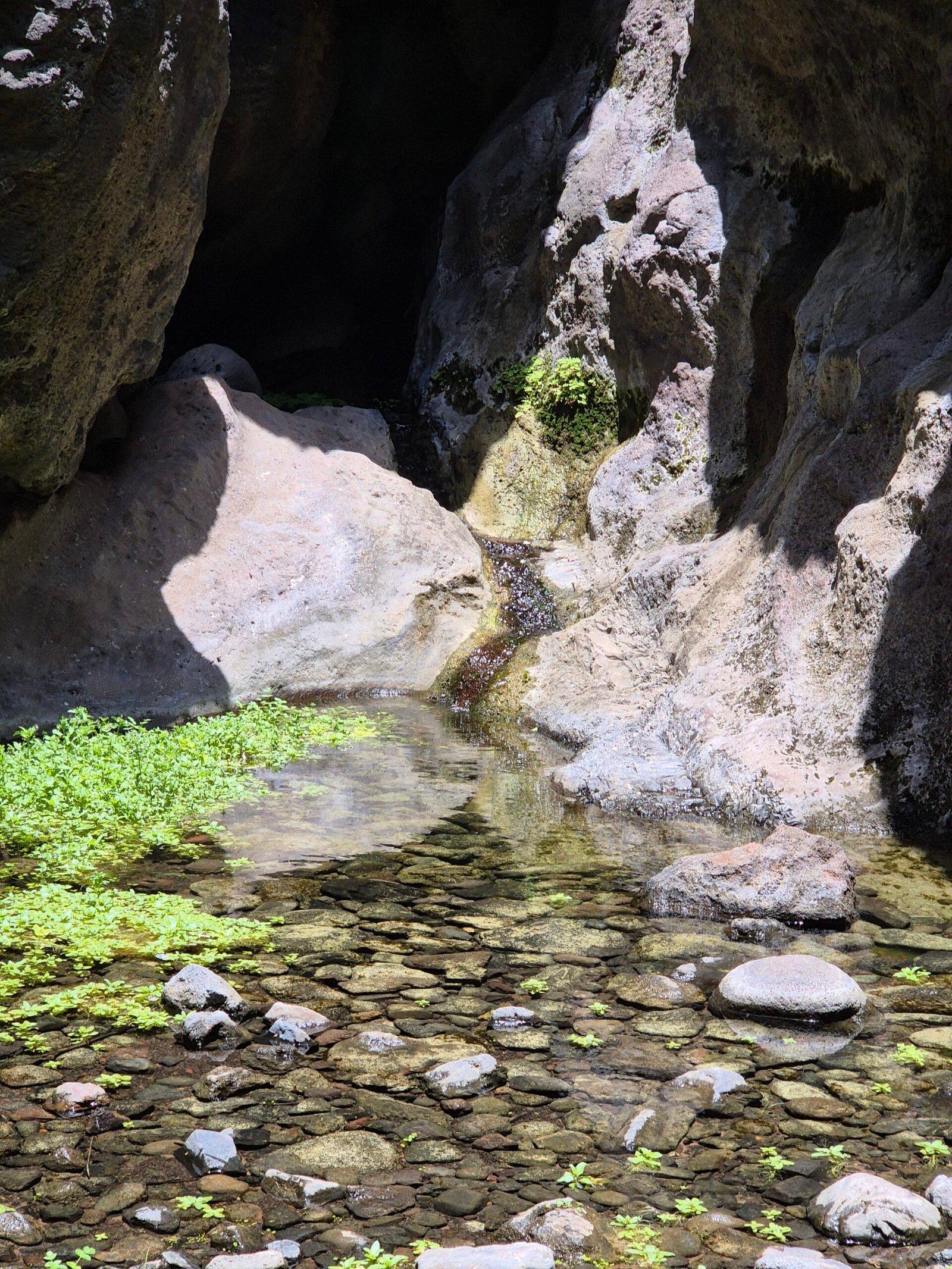Hiking through Masca Gorge
