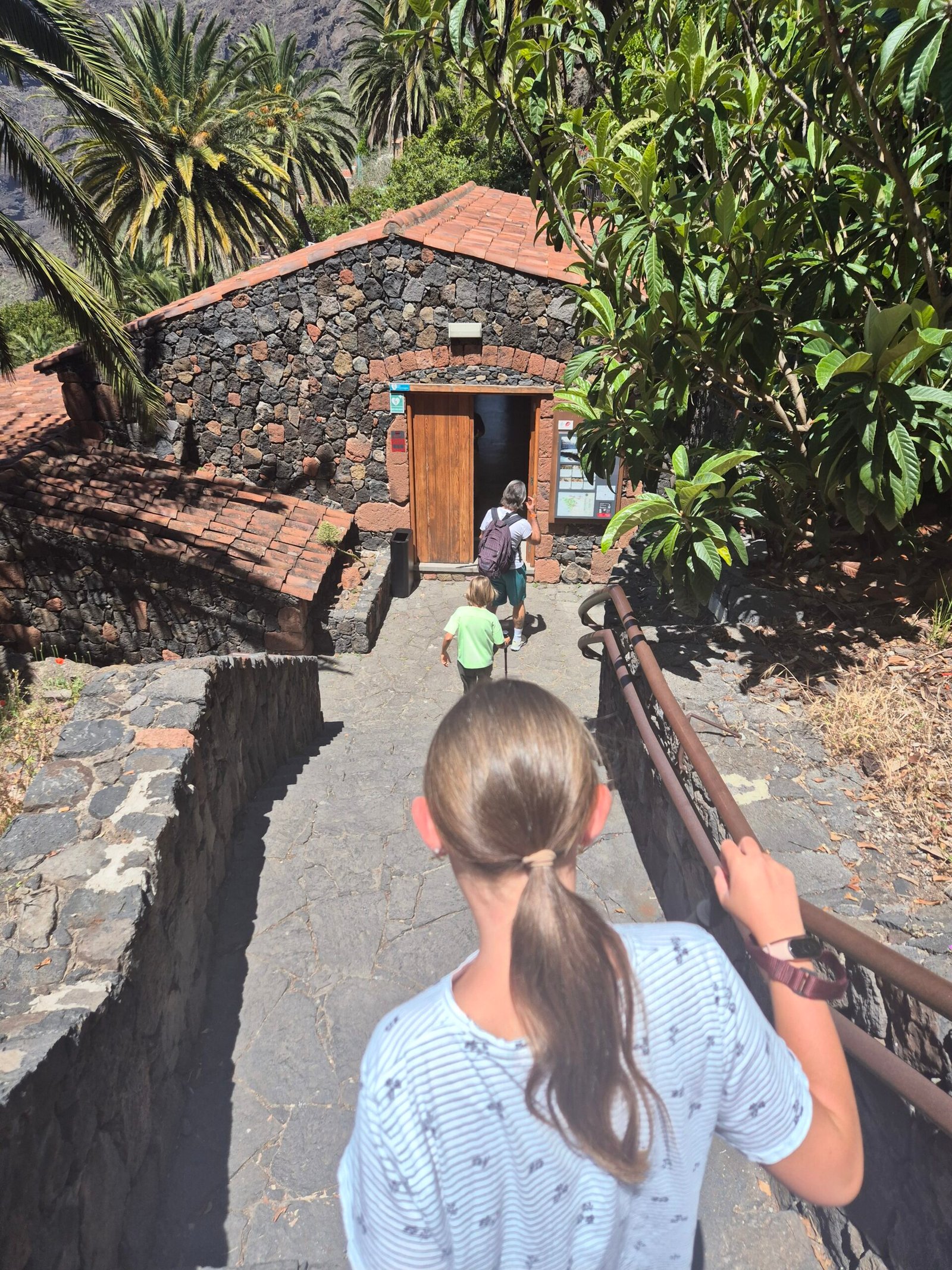 Masca Gorge with children