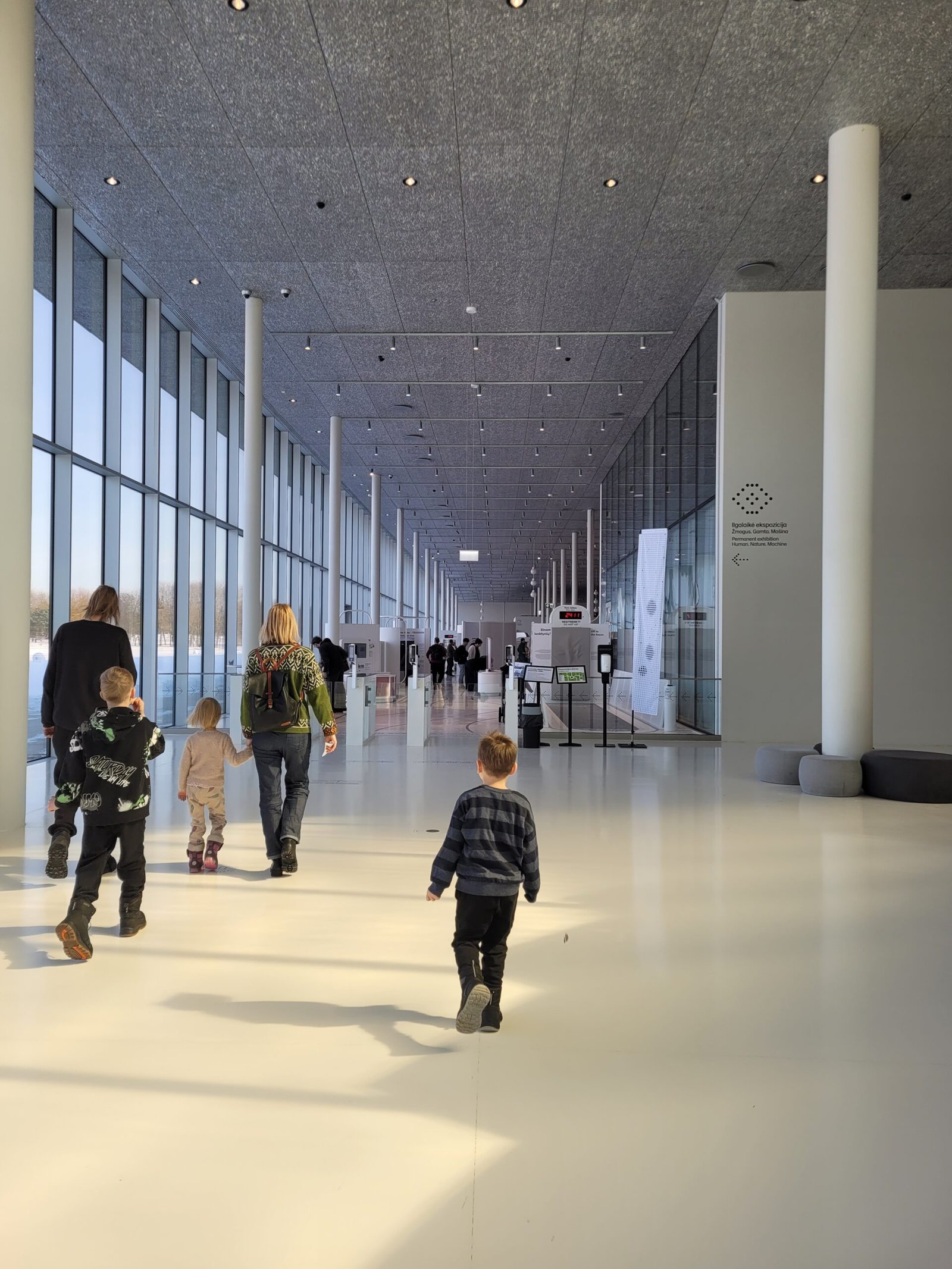 Science Island with children