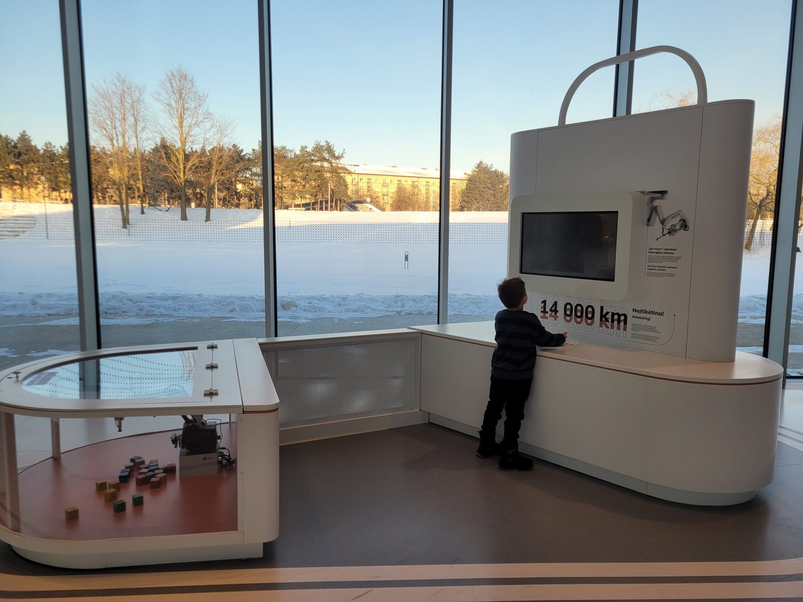 Interactive exhibition at Science Island