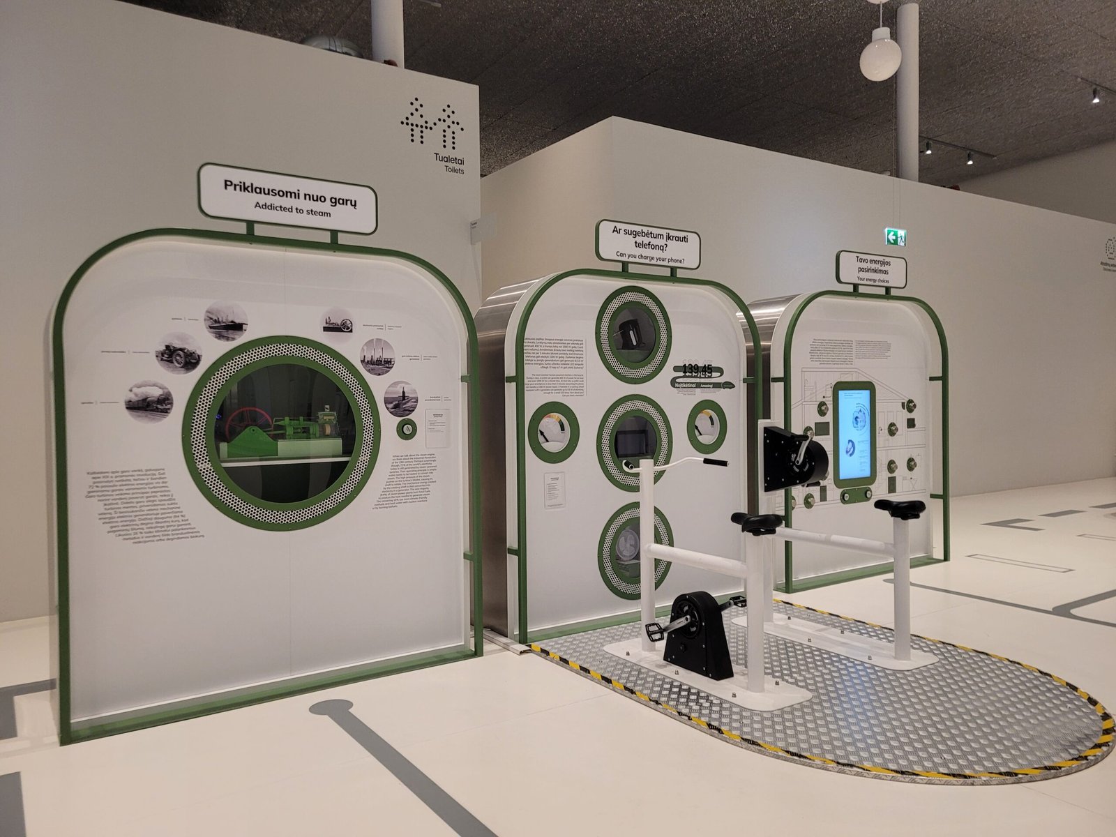 140 exhibits at Science Island