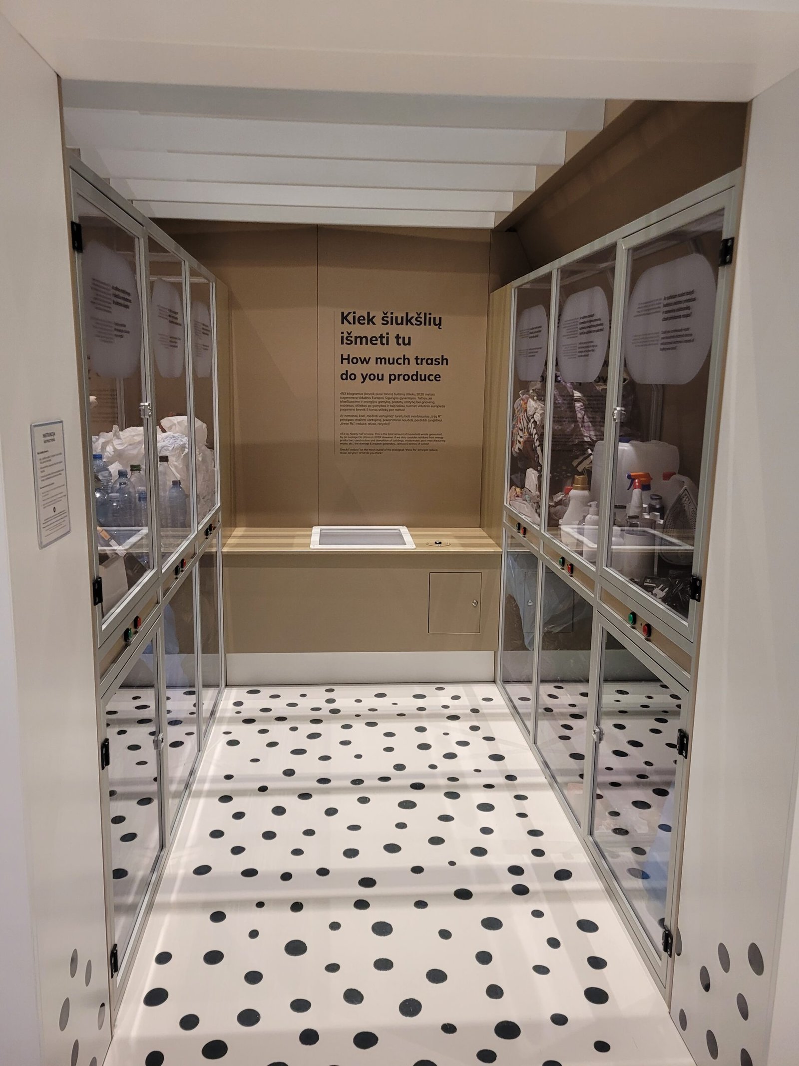 Exhibition about pollution