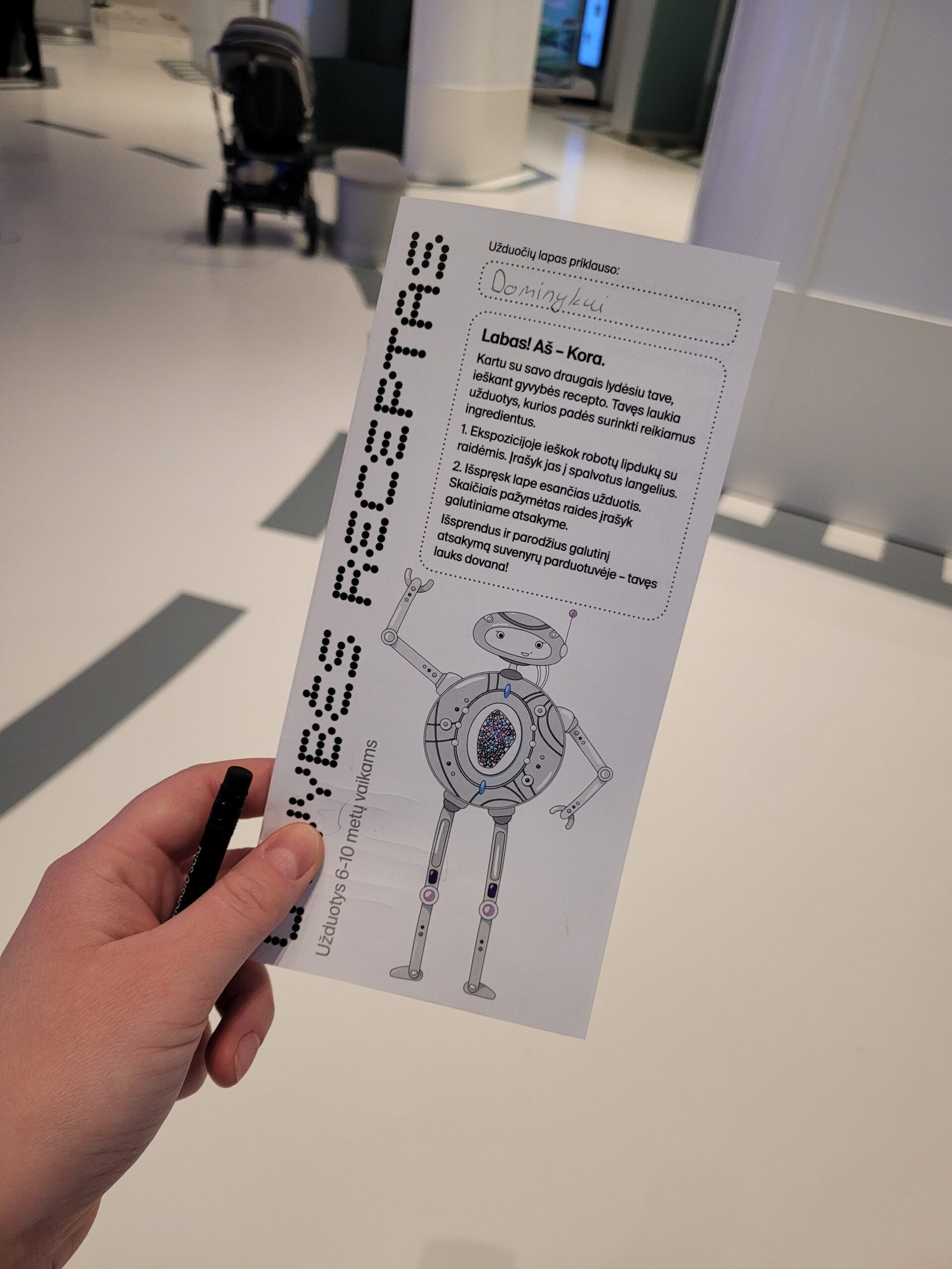 Science Island with children