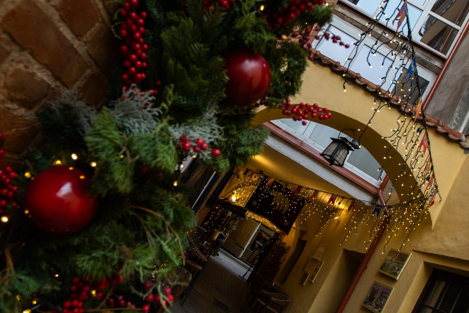 Christmas spots in Vilnius (photo by U. Petkutė)