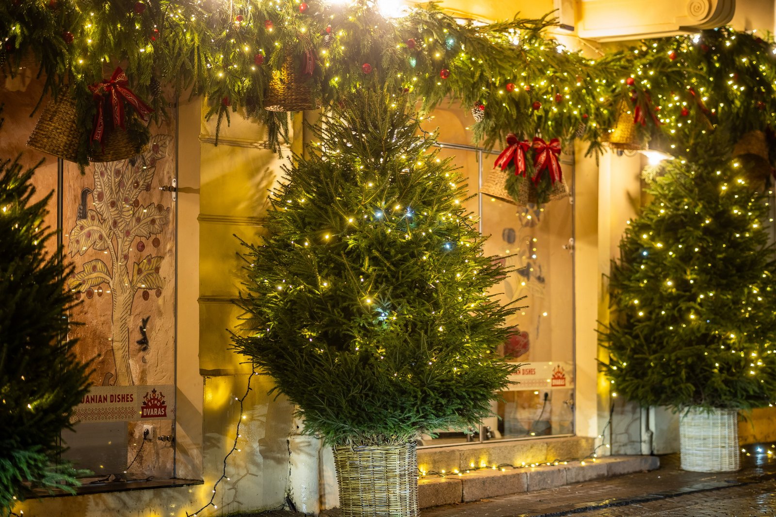 Christmas-decorated places in Vilnius (photo by S. Žiūra)