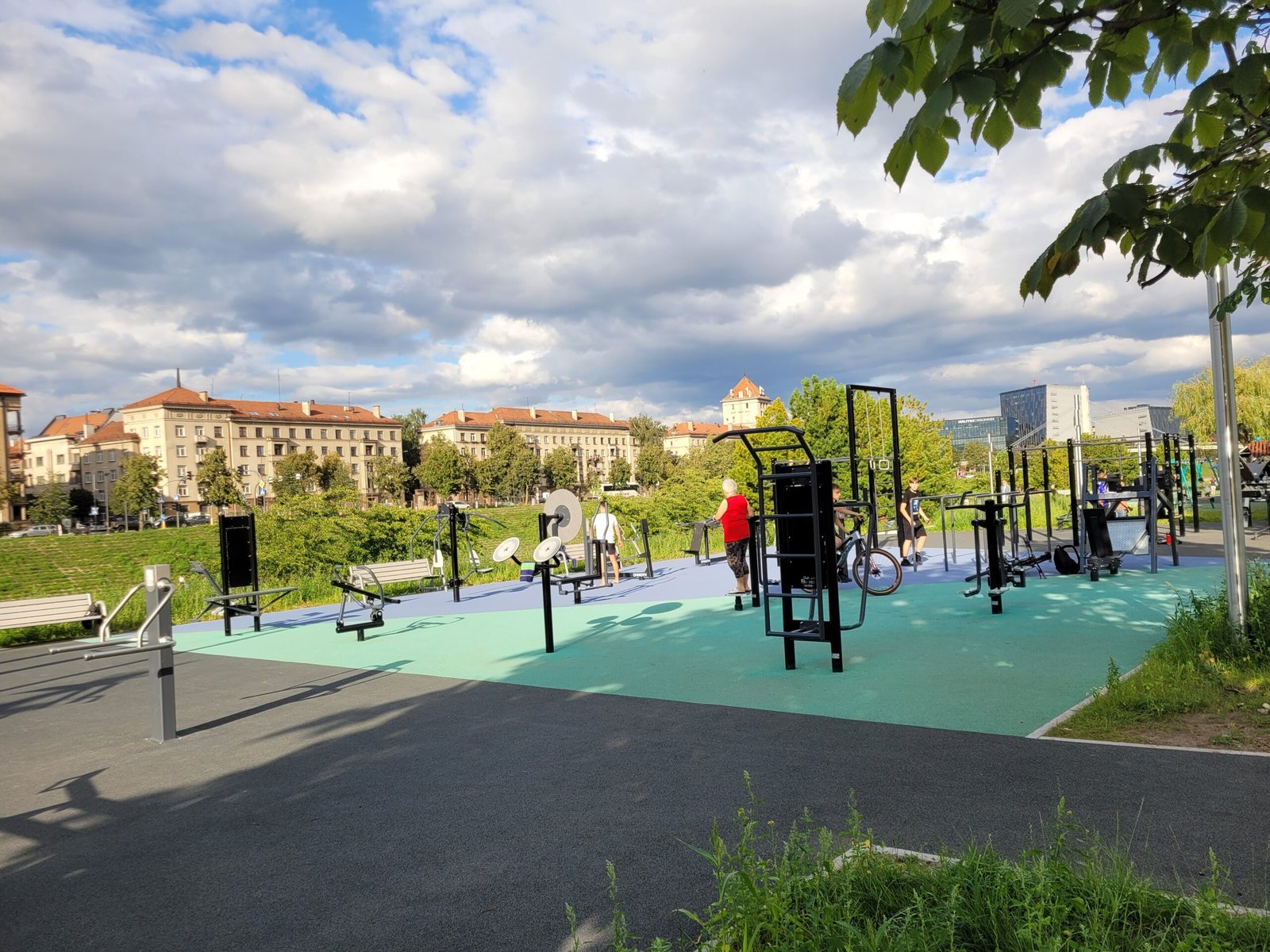 Nemunas island sports area