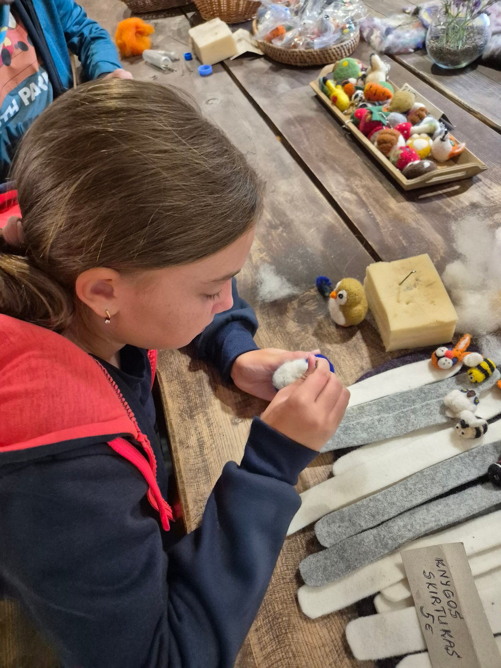 Wool felting - creativity that engages everyone