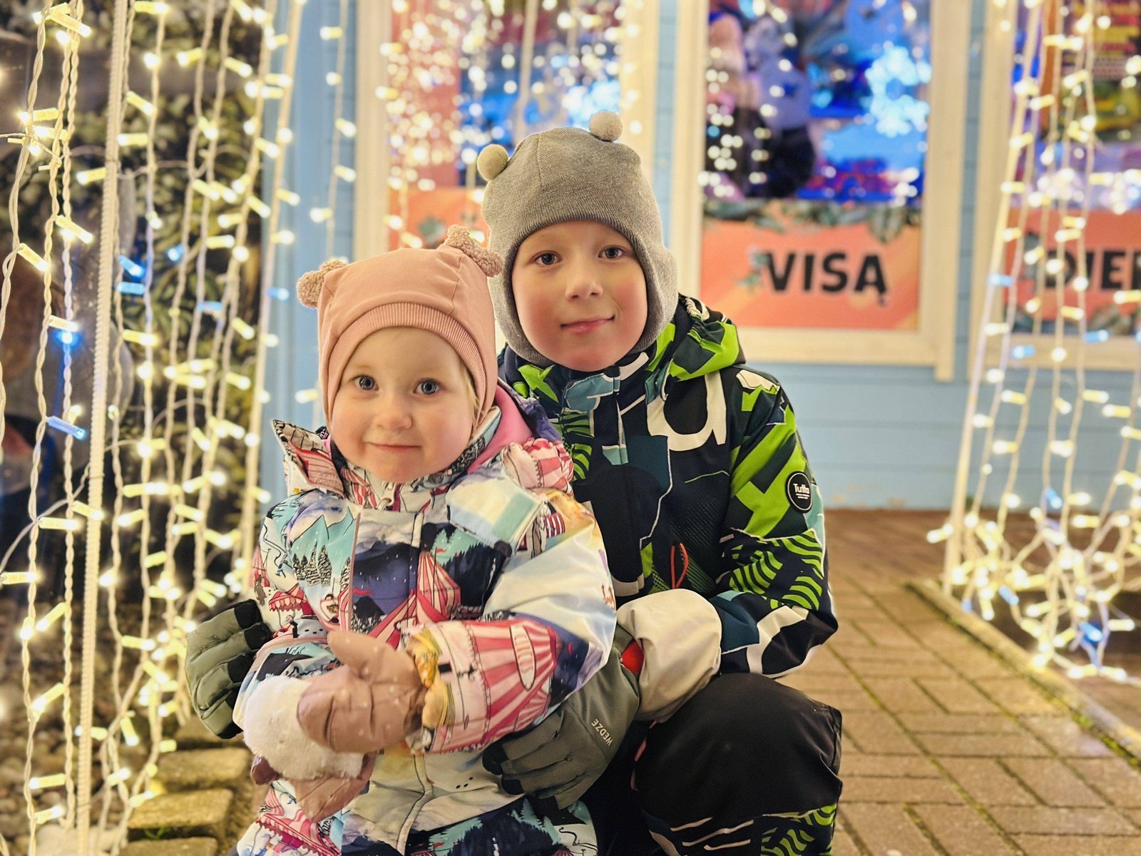 Family recreation at Radailiai Manor