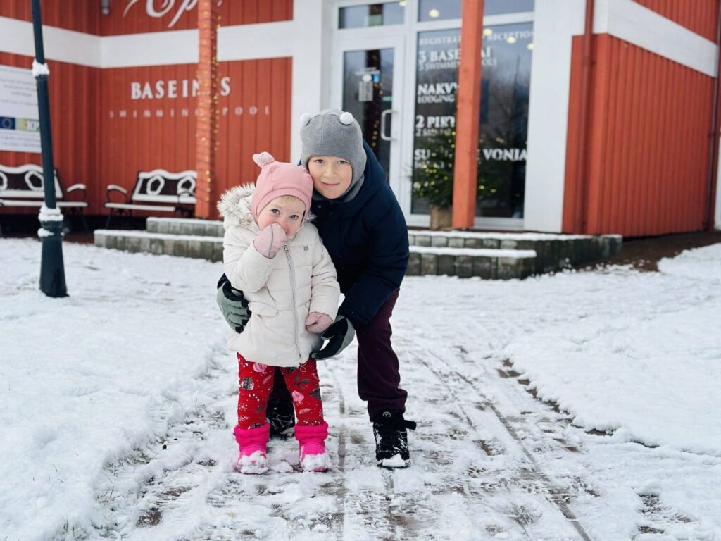 Family recreation at Radailiai Manor