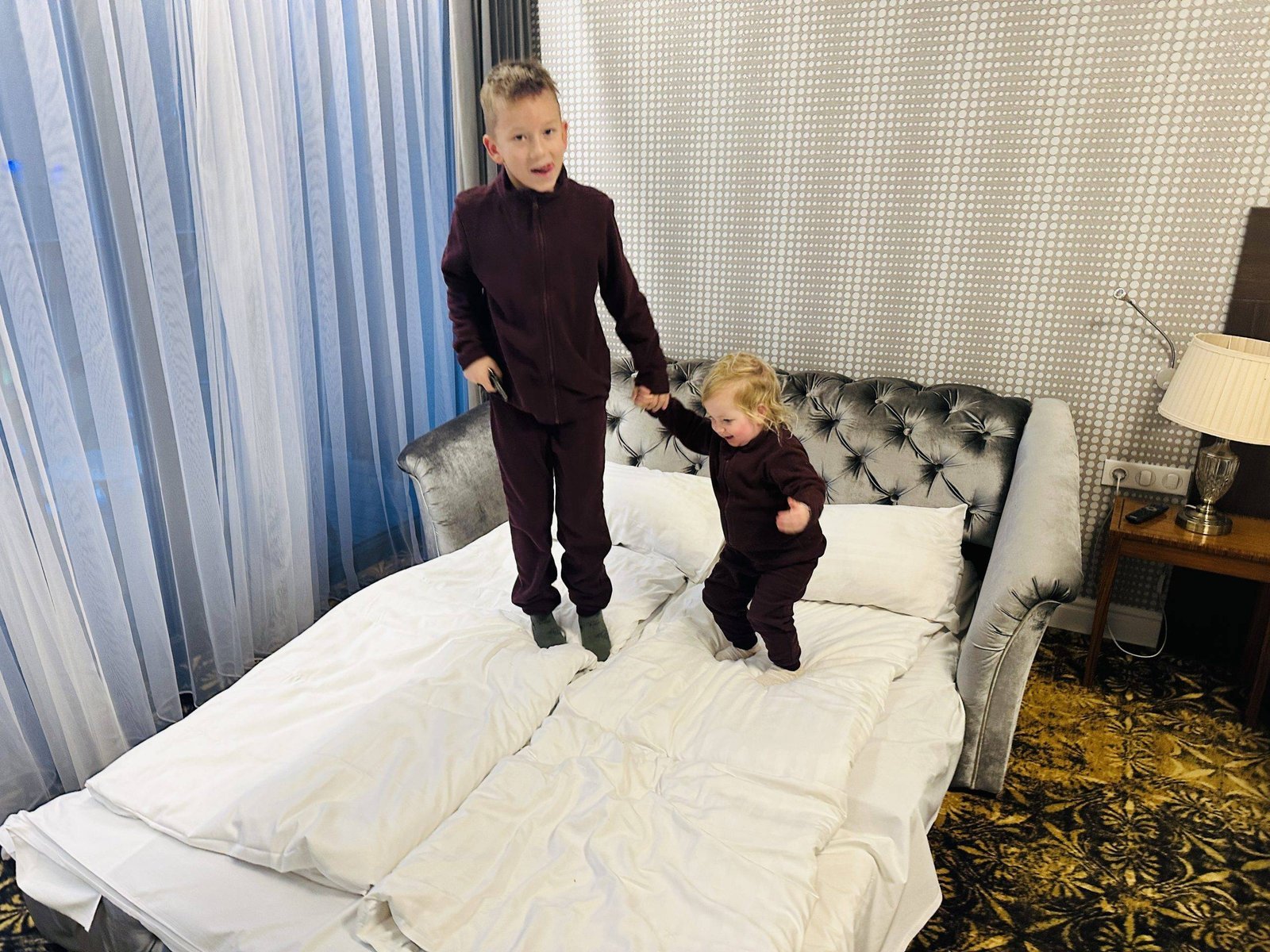 Family recreation at Radailiai Manor