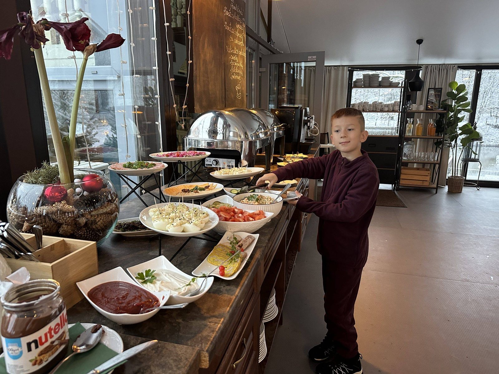 Family recreation at Radailiai Manor