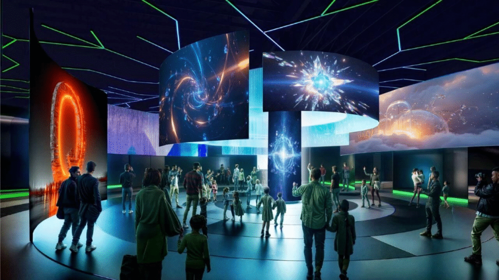A futuristic amusement park “Querion” opens in Poland in 2026: visitors will step into a completely different reality