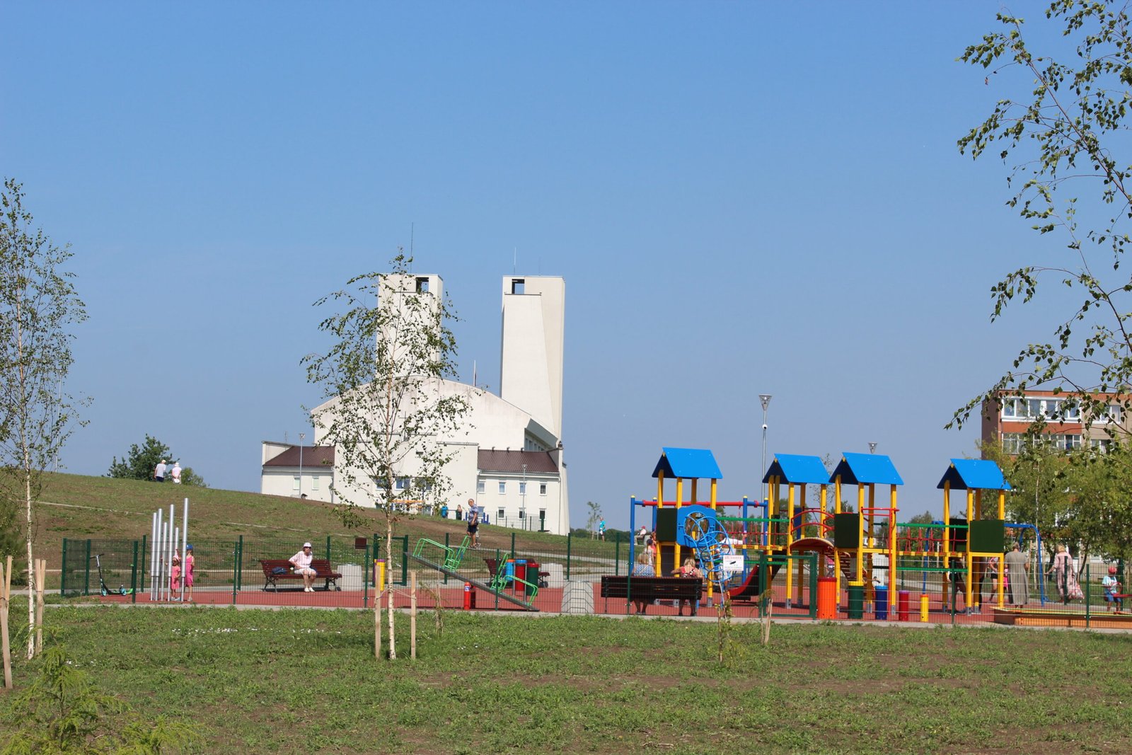 Sąjūdis park with playgrounds (photo by Klaipėda Municipality)