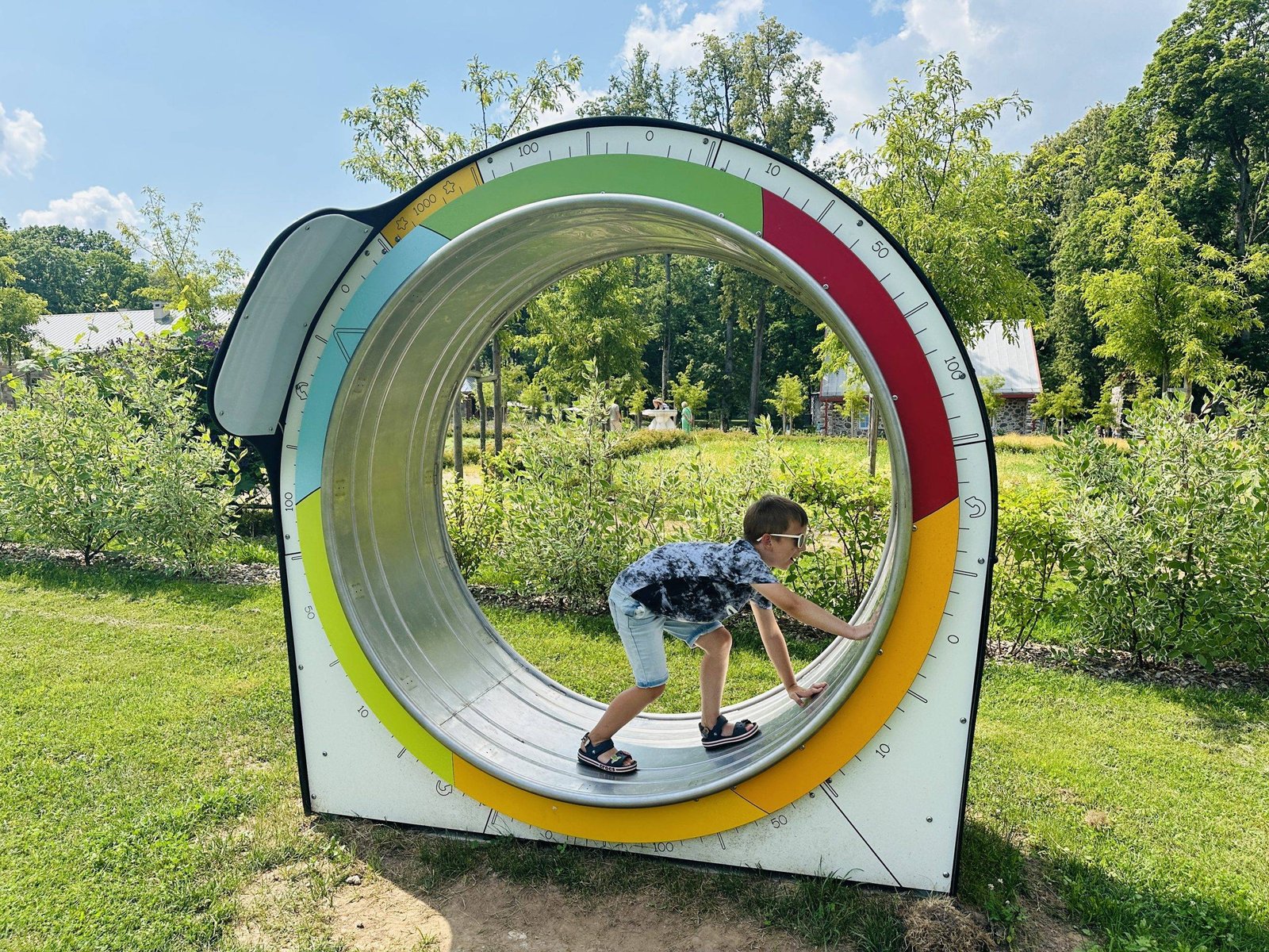 Children's playground at Ilzenberg Manor