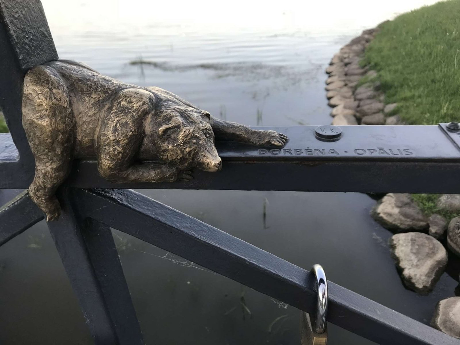 "Bear cubs" („Meškutės“) sculptures