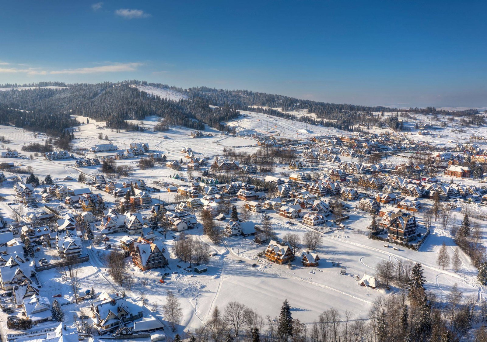 Skiing in Bialka Tatrzanska