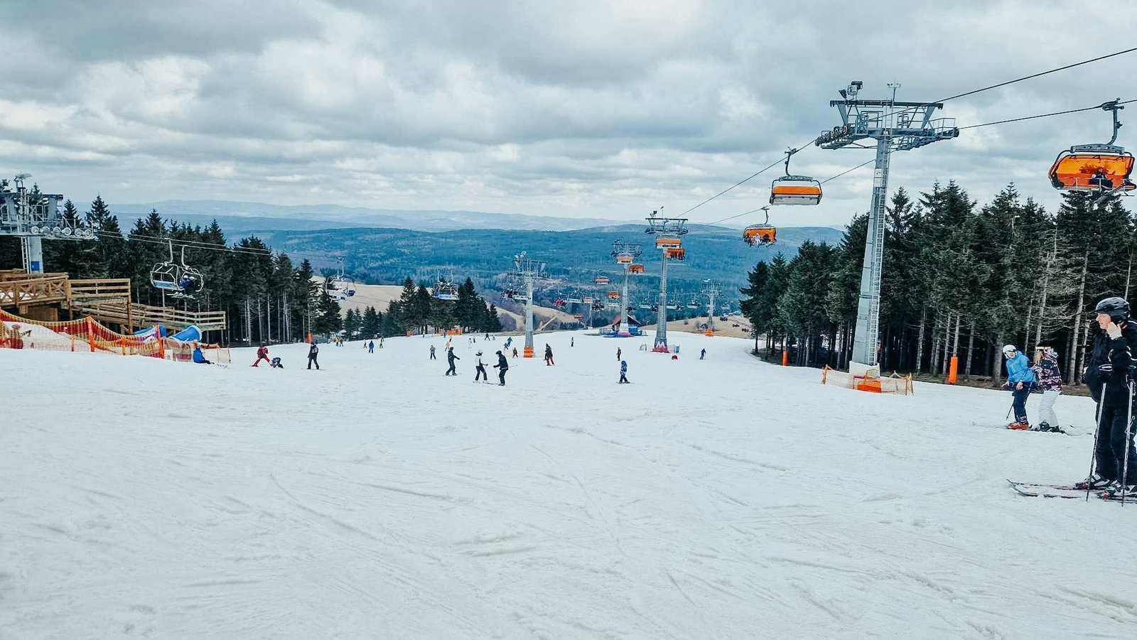 Ski arena in Poland - Zieleniec