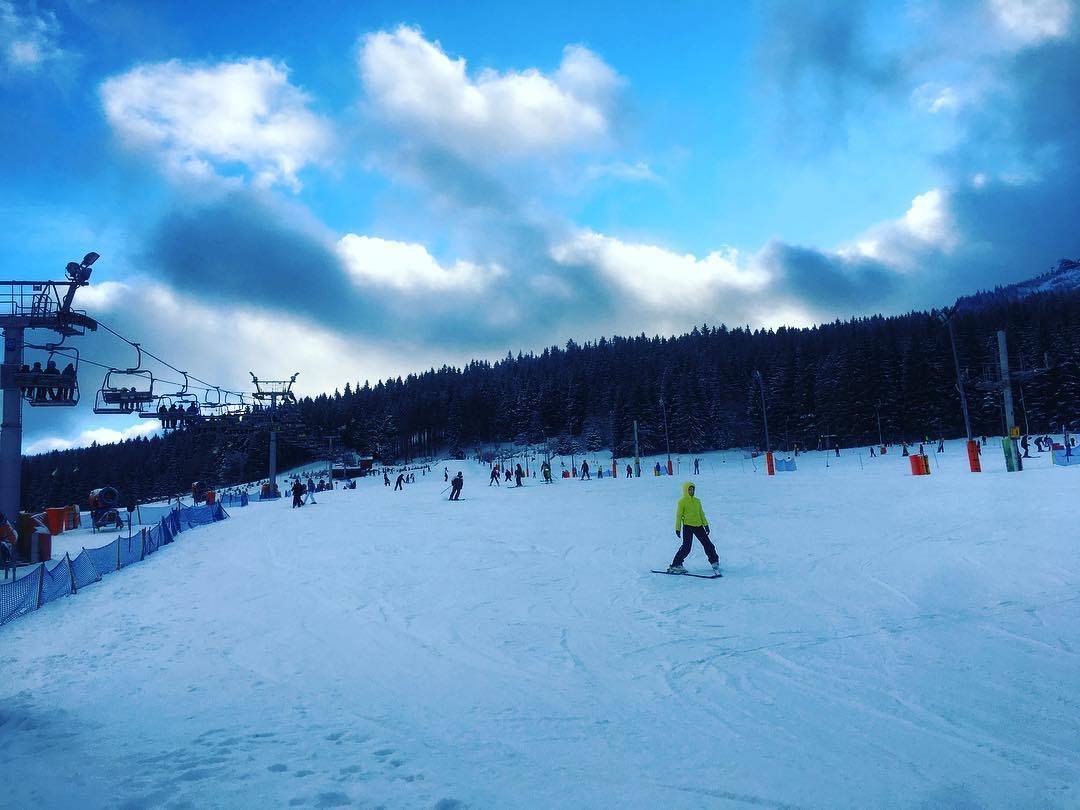 Czarna Góra ski resort in Poland