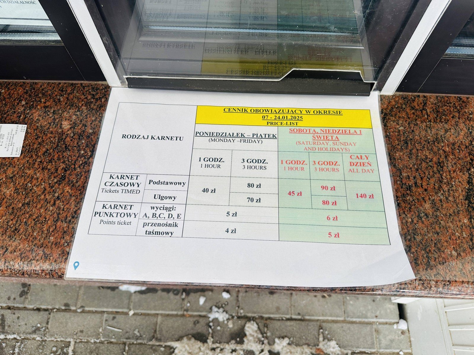 Cheap ski slopes in Poland