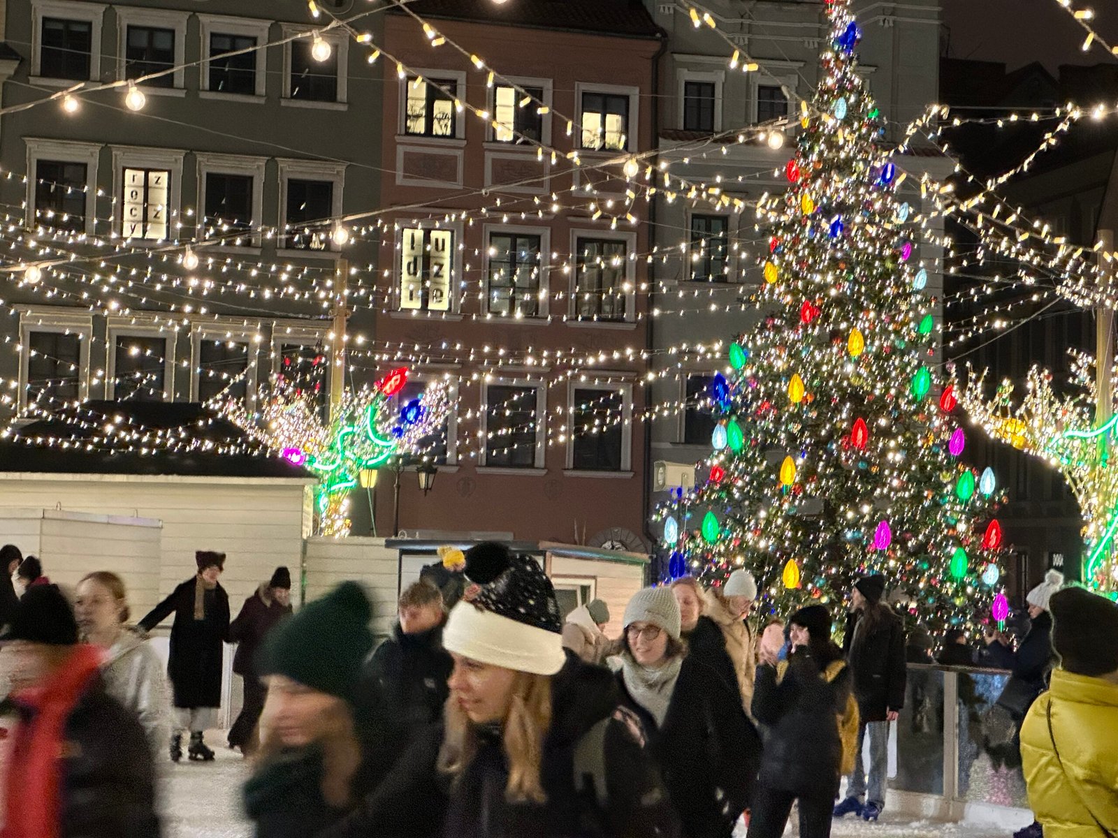 Christmas ice rinks in Warsaw 2025-2026
