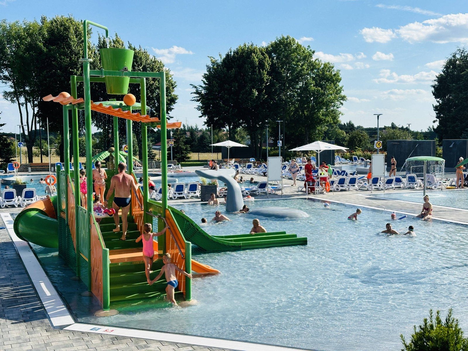 Lodz SPA pools in Poland with children
