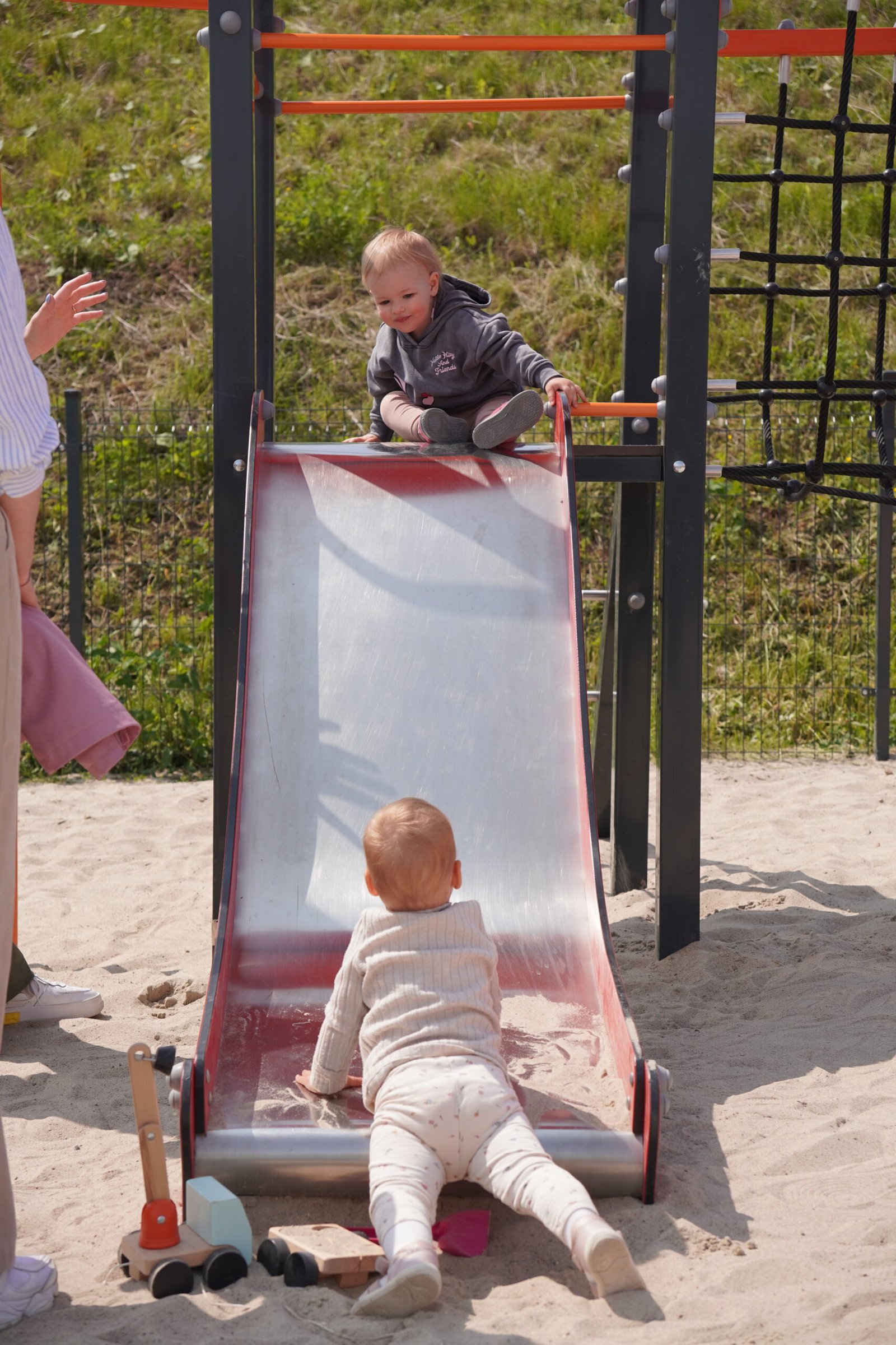 Leisure and entertainment park “Water on Mars” with children