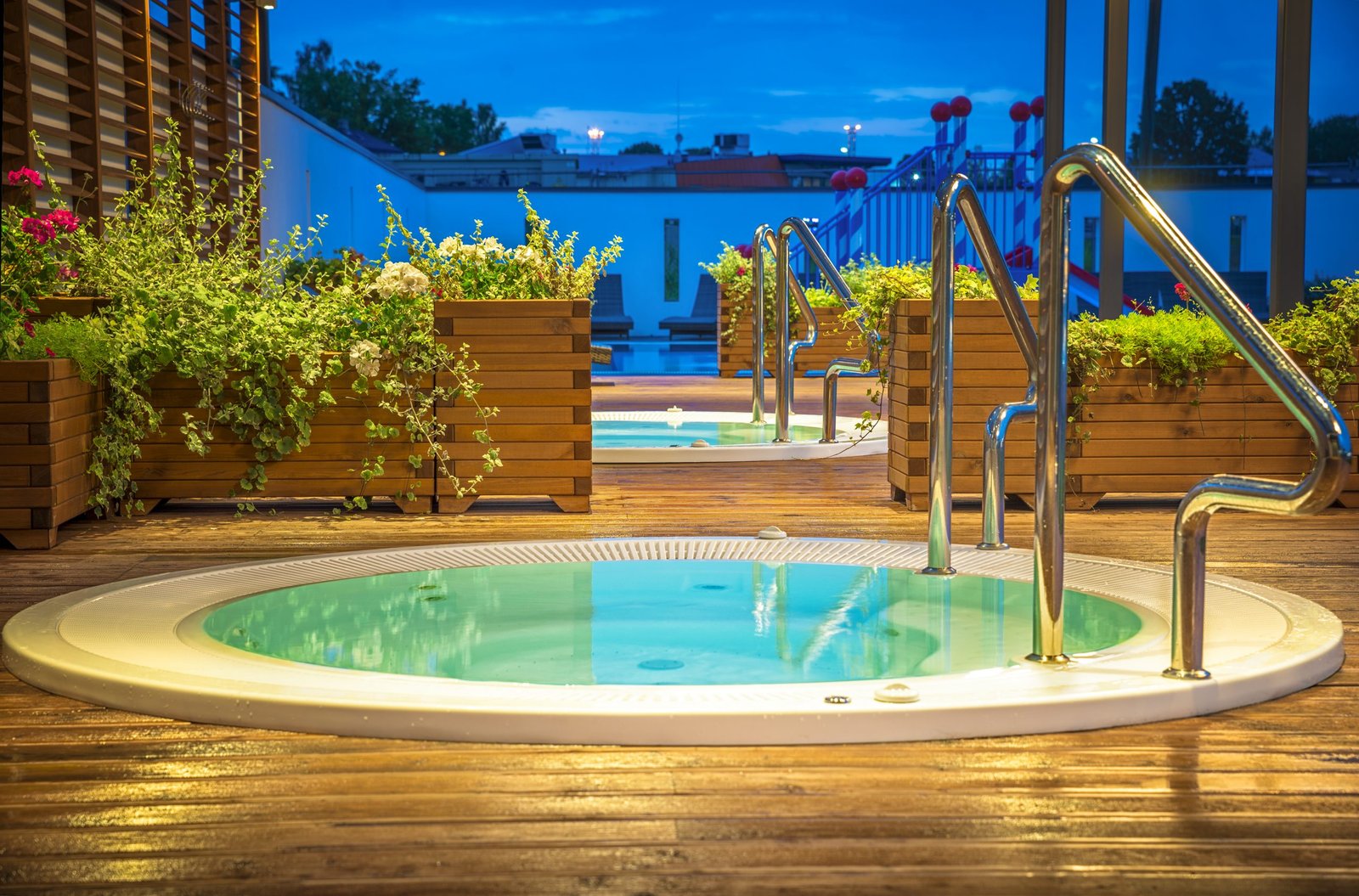 Outdoor pools at the Olympic center “Rezekne”