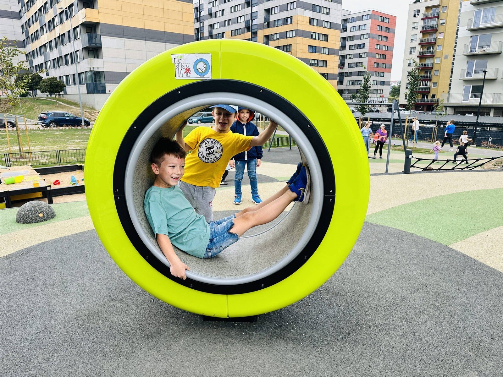 Vilnius with kids in the fresh air