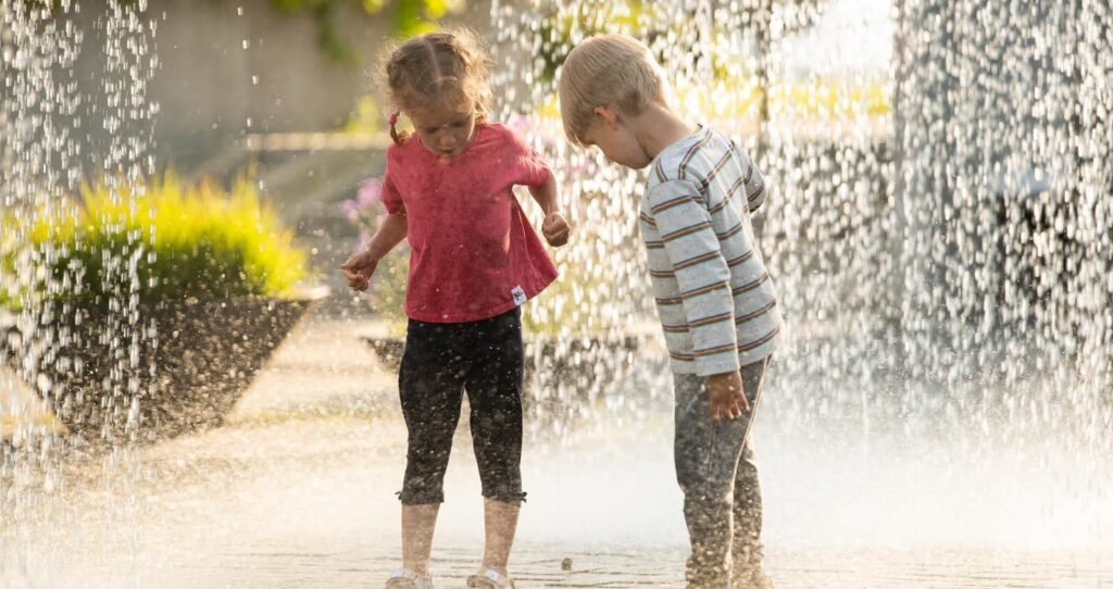 Vilnius fountains: which ones are worth visiting with kids this summer