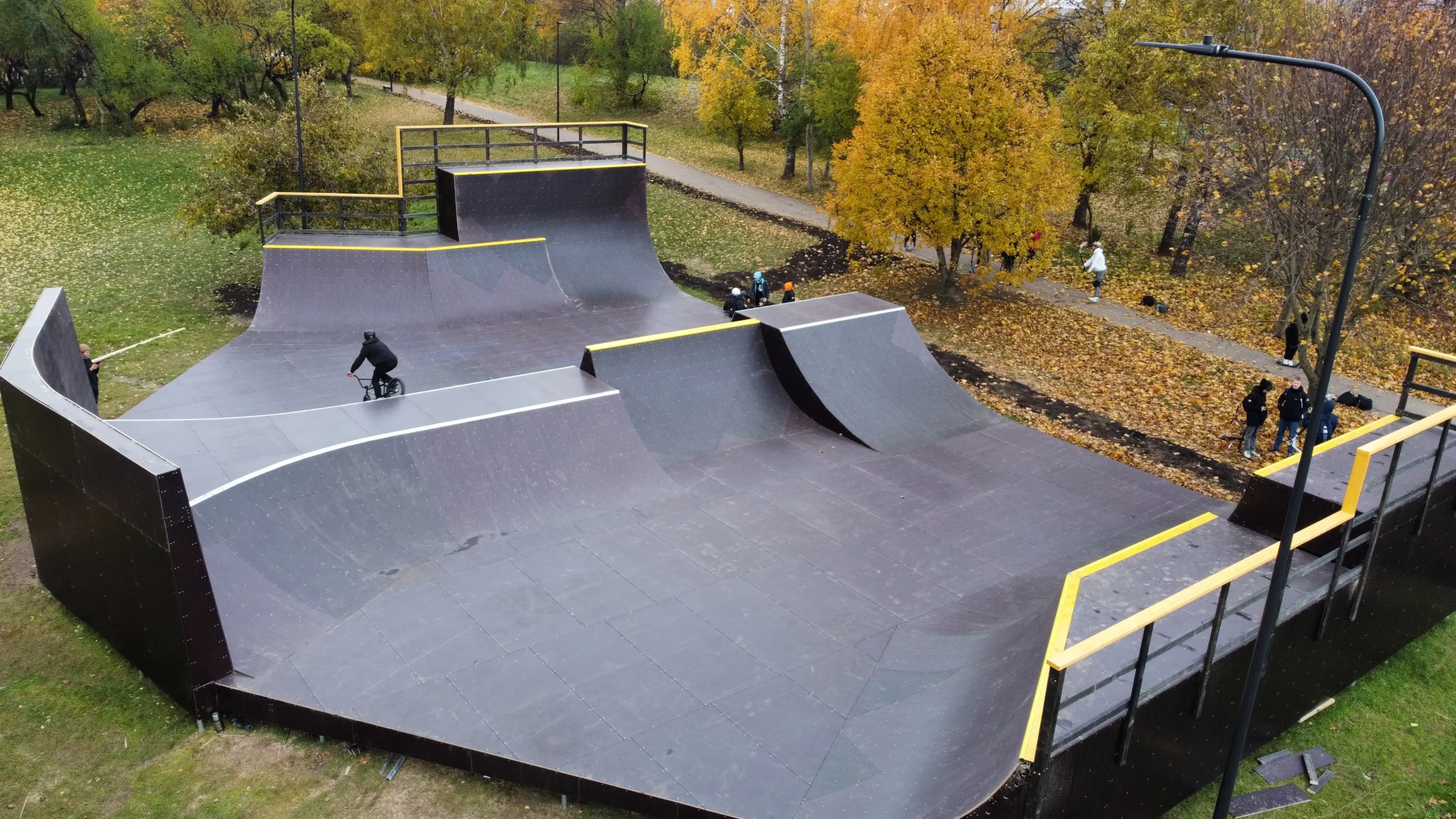 Skate, rollerblade and BMX bike park (Photo: Spot Ramps)
