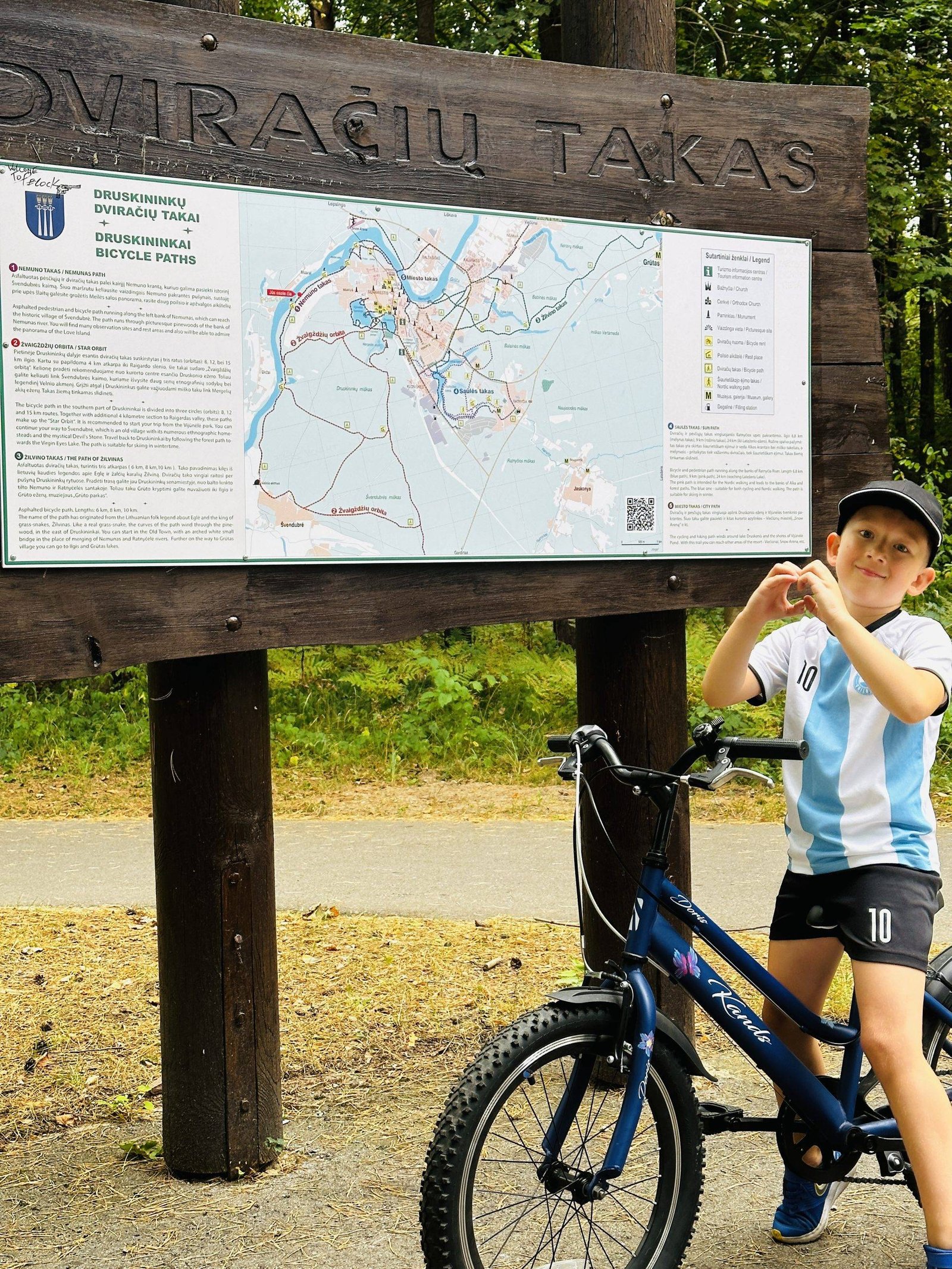 Druskininkai cycle paths