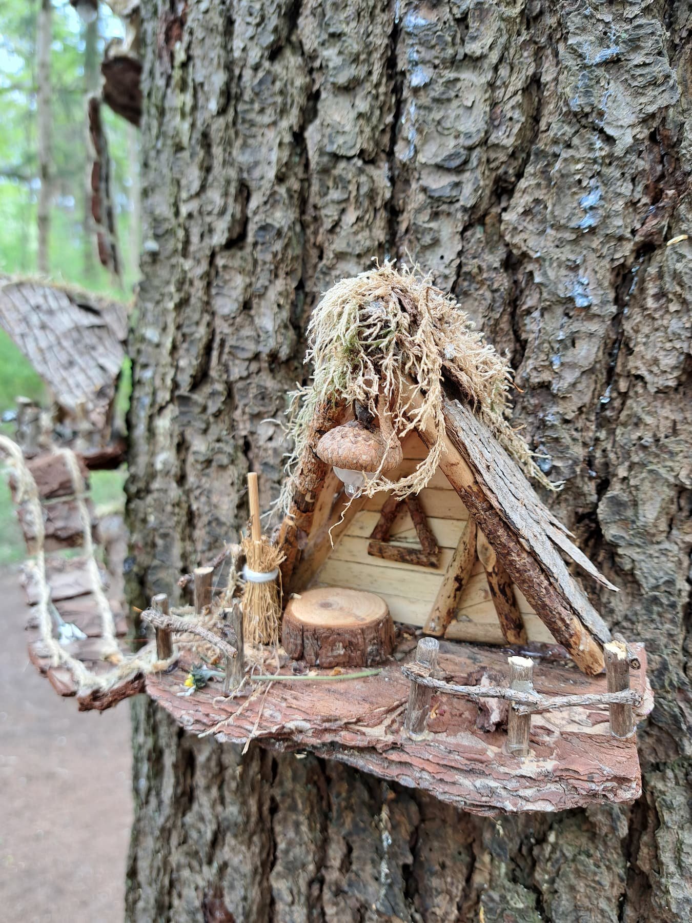 Gnome houses in Jomantas Park (photo by Kristina Mackevičienė)