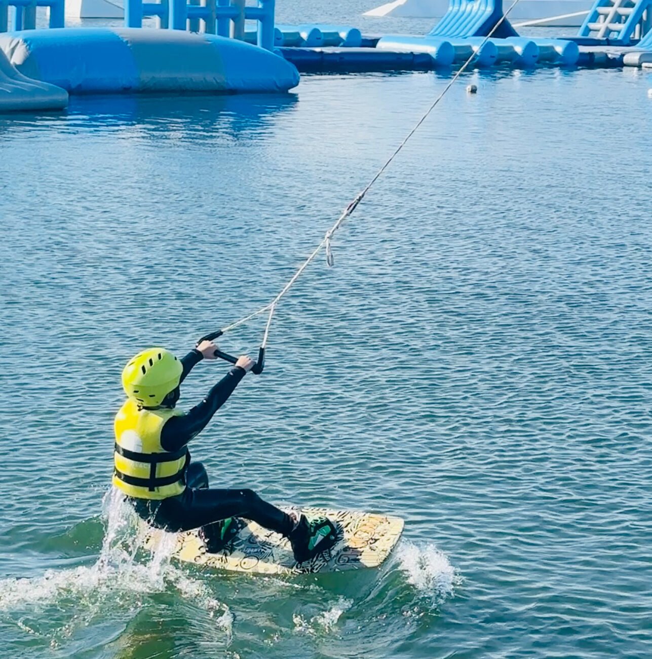 Liberty Beach Wakeboarding and Inflatable Water Park