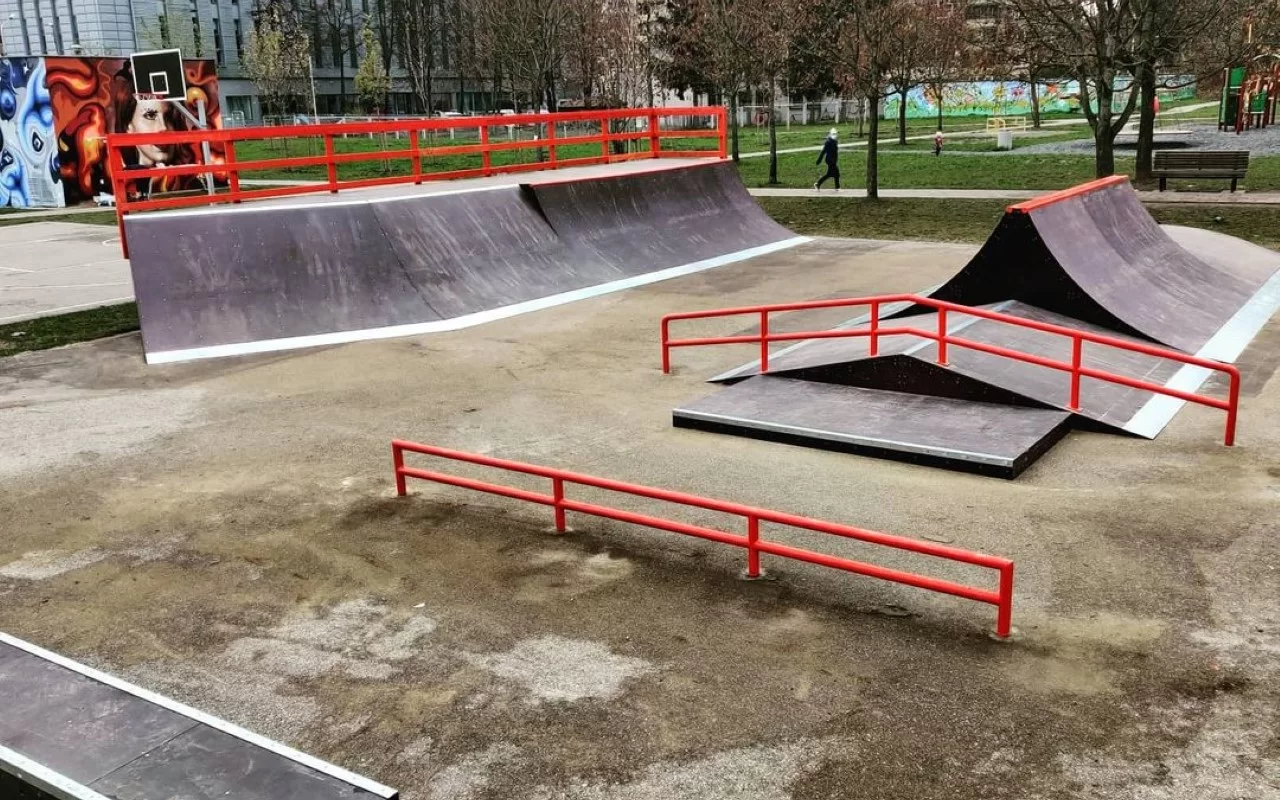 Lazdynai skate park (Photo: Spot Ramps)
