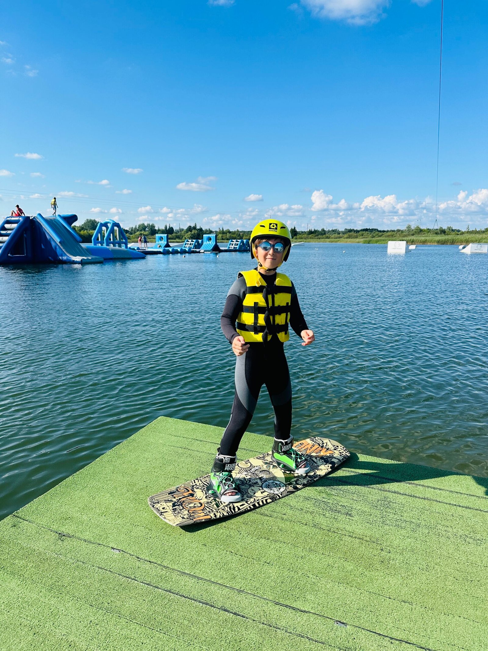 Liberty Beach Wakeboarding and Inflatable Water Park