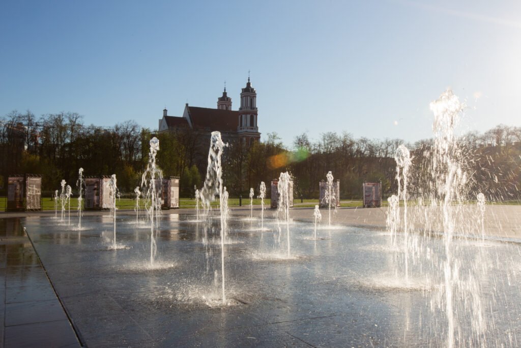 Lukiškės fountain (photo by Vytautė Ribokaitė)